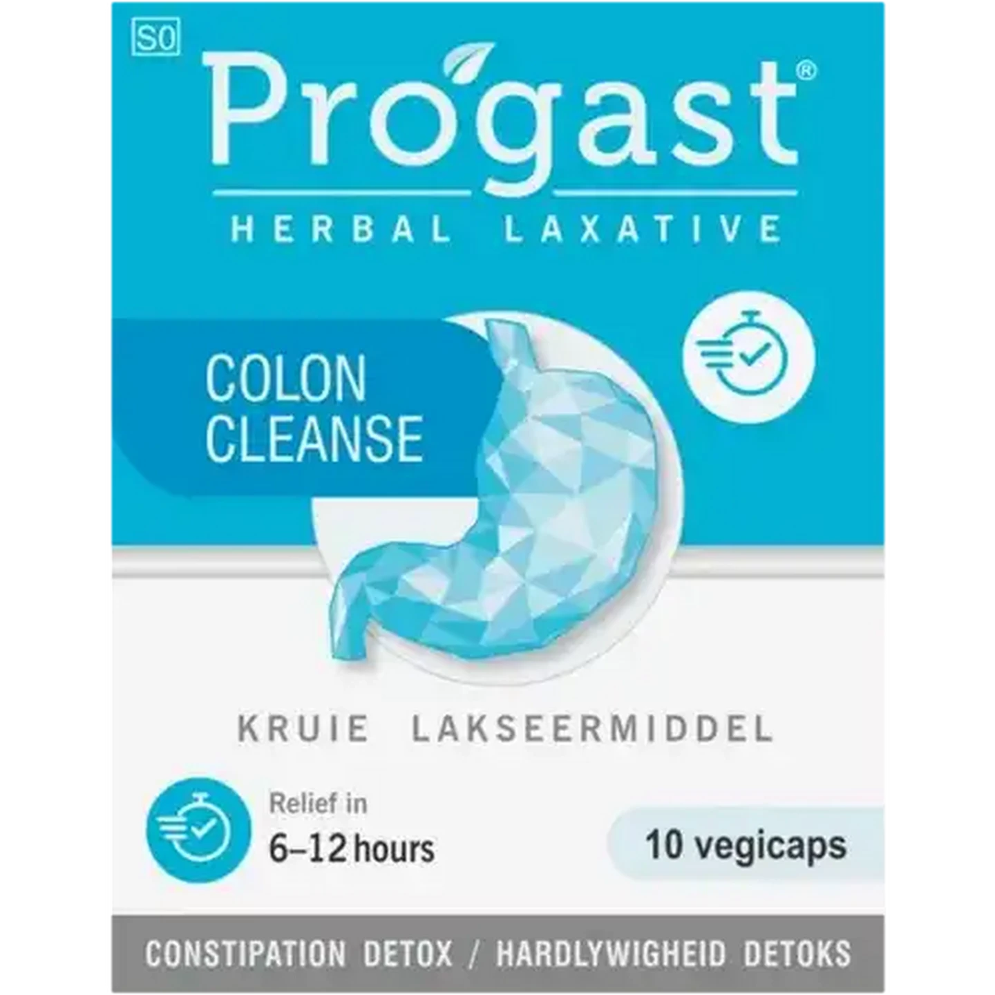 Image of Progast Oxy-Colon Cleanse Capsules 10 Pack