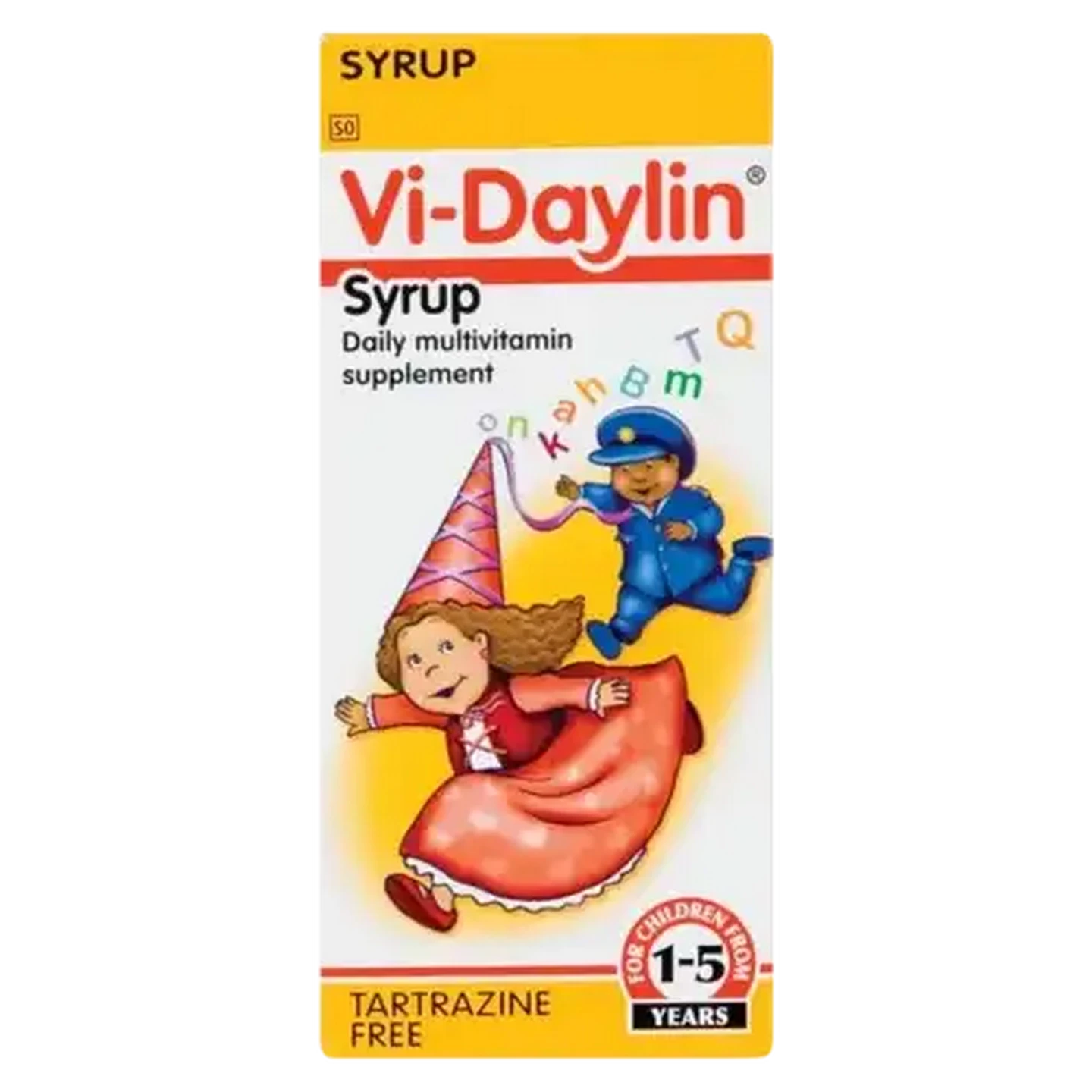 Image of Vi-Daylin Syrup Daily Multivitamin Supplement 150ml