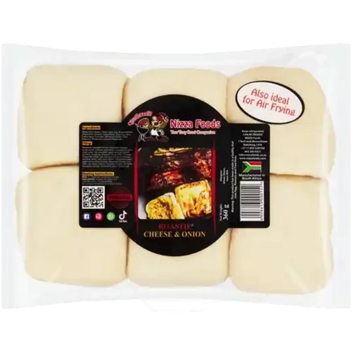 Checkers Sixty60 | Nizza Foods Cheese & Onion Roastie 6 Pack