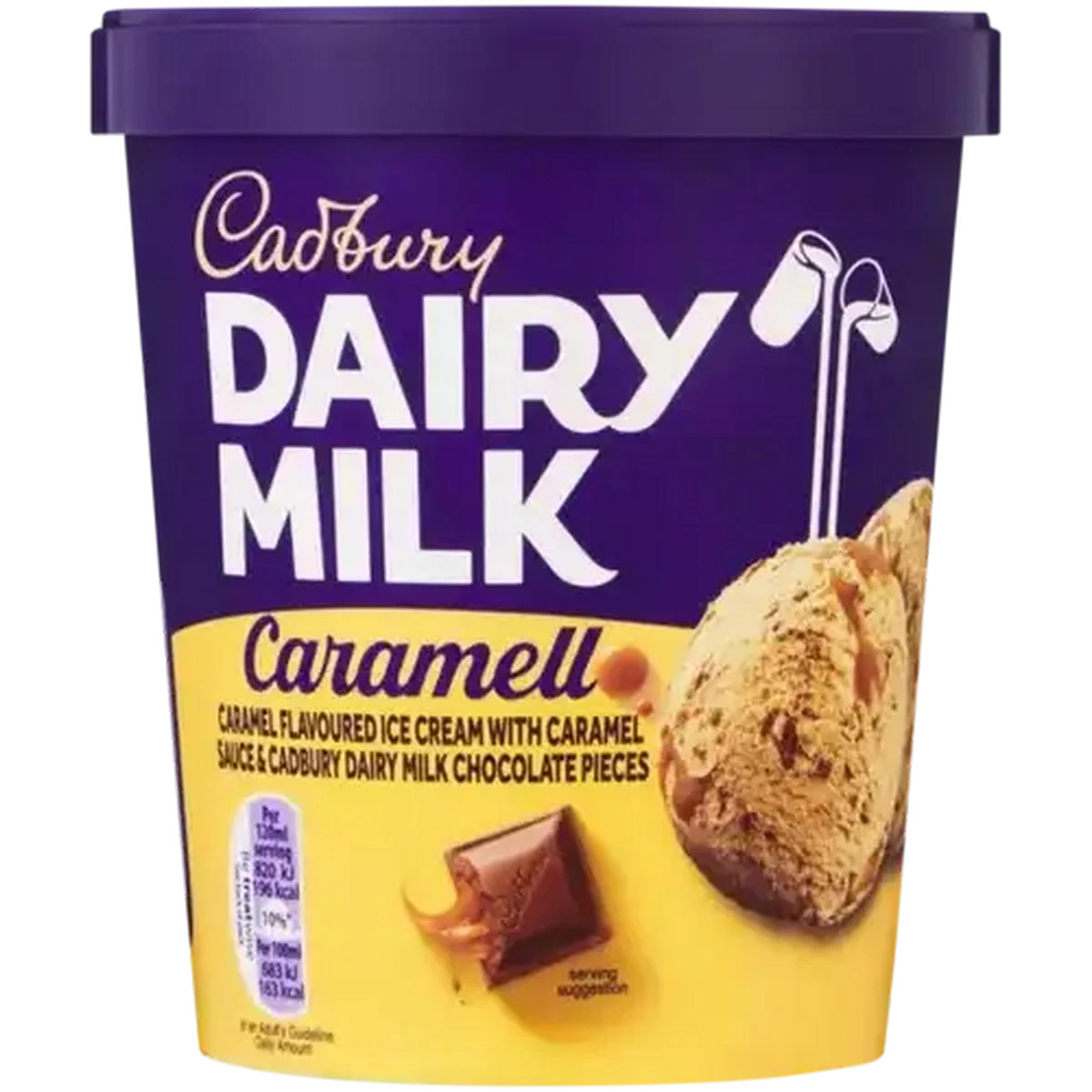 Checkers Sixty60 | Cadbury Dairy Milk Caramello Ice Cream Tub 480ml