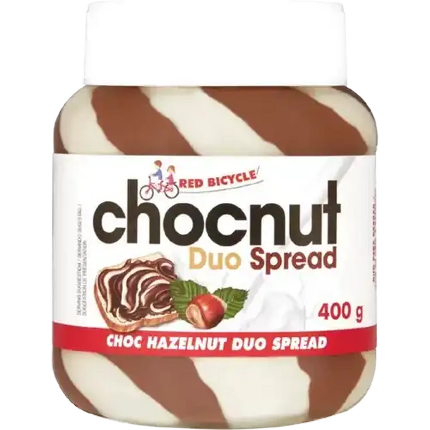 Checkers Sixty60 | Red Bicycle Hazelnut Duo Chocolate Spread 400g