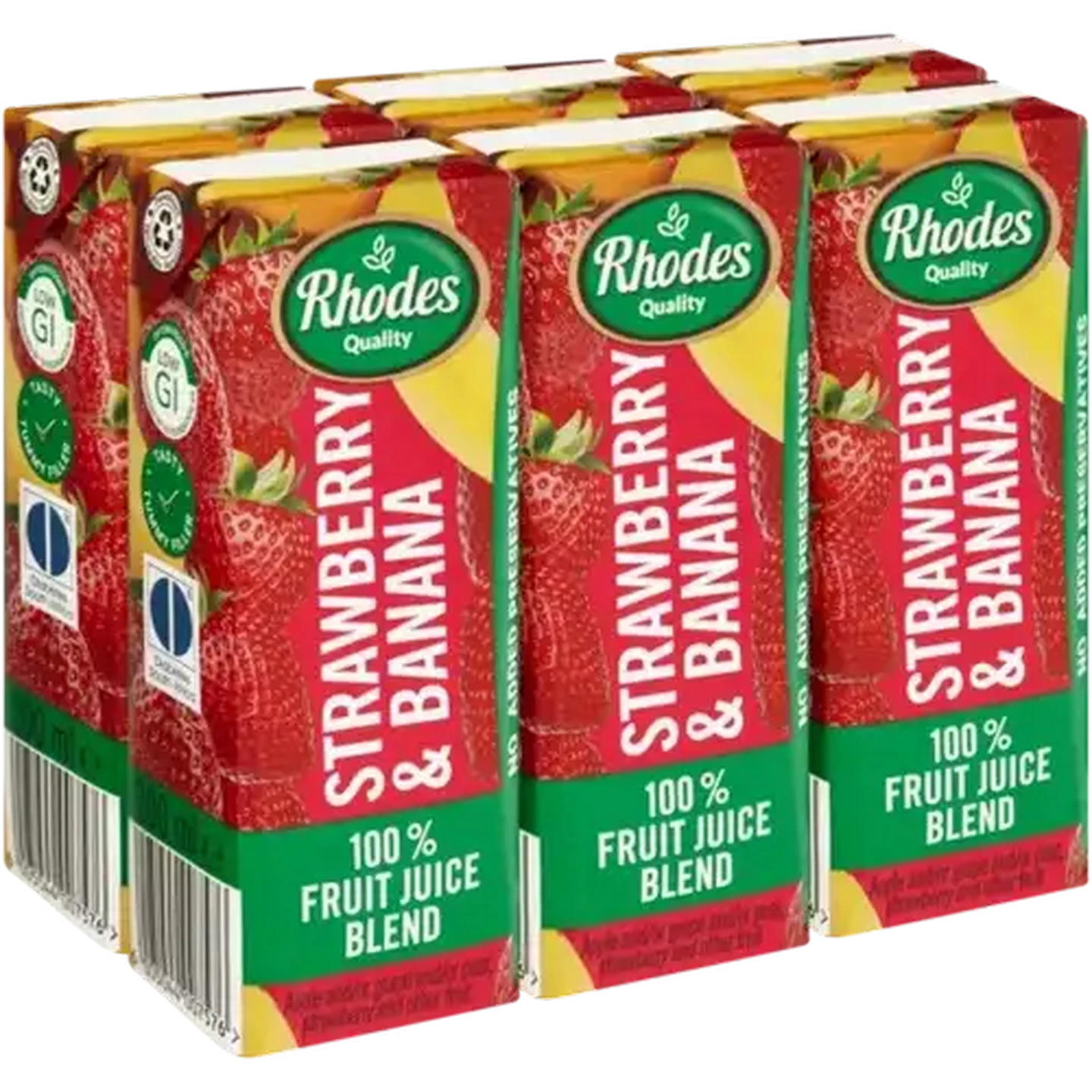Checkers Sixty60 | Rhodes Quality Strawberry & Banana 100% Fruit