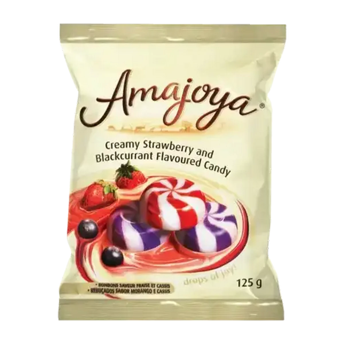 Checkers Sixty60 | Amajoya Strawberry & Blackcurrant Sweets 125g