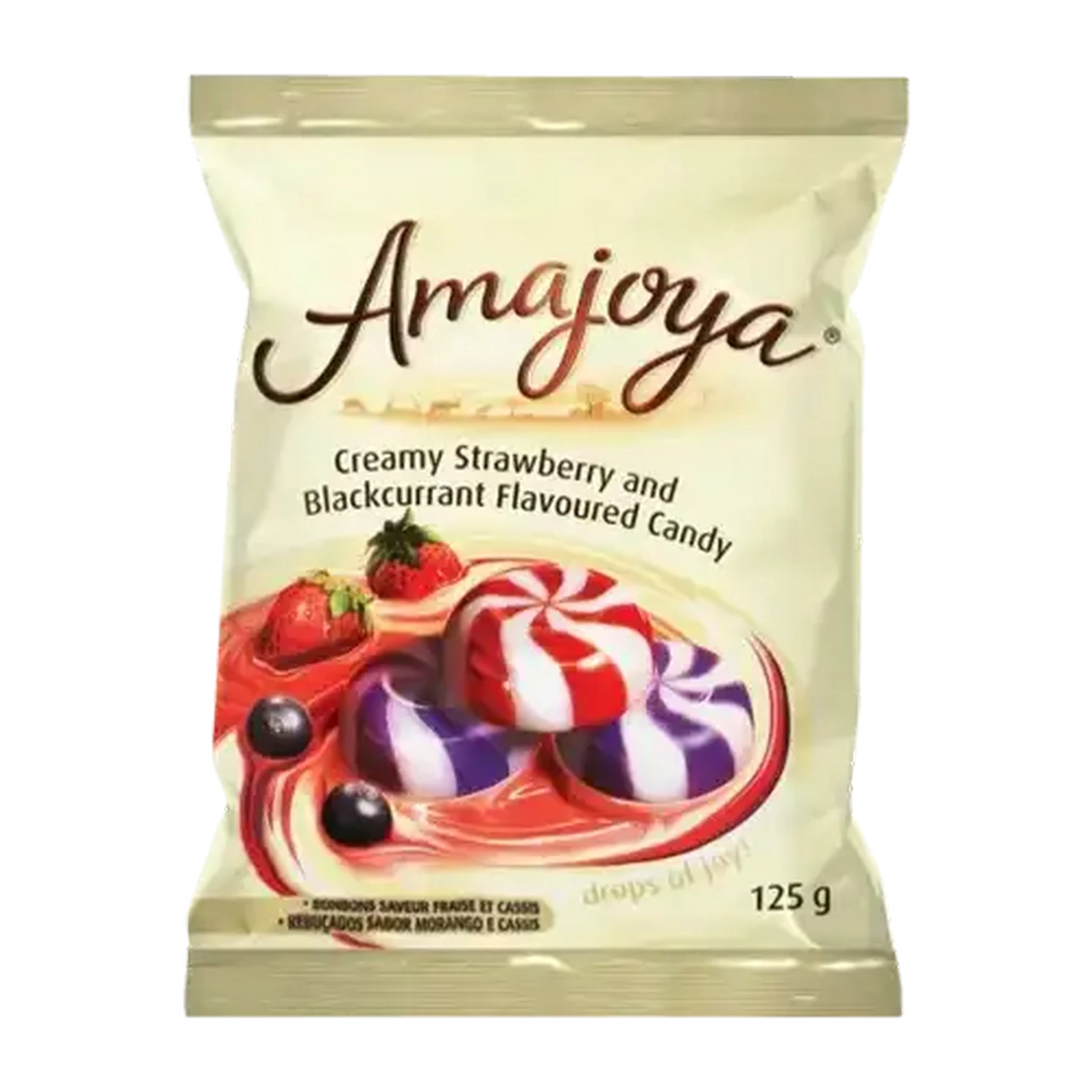 Checkers Sixty60 | Amajoya Strawberry & Blackcurrant Sweets 125g