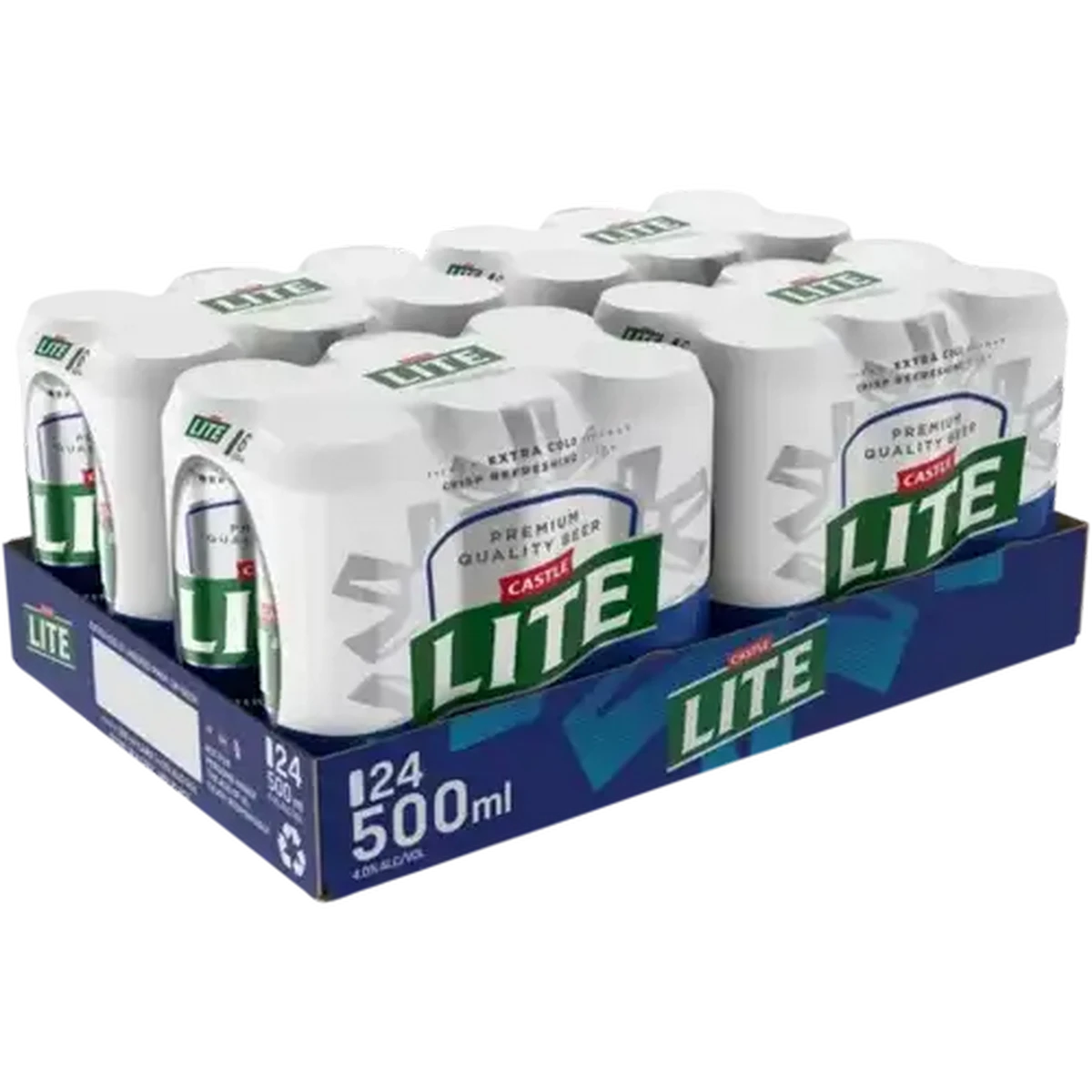 Checkers Sixty60 | Castle Lite Premium Beer Cans 24 x 500ml