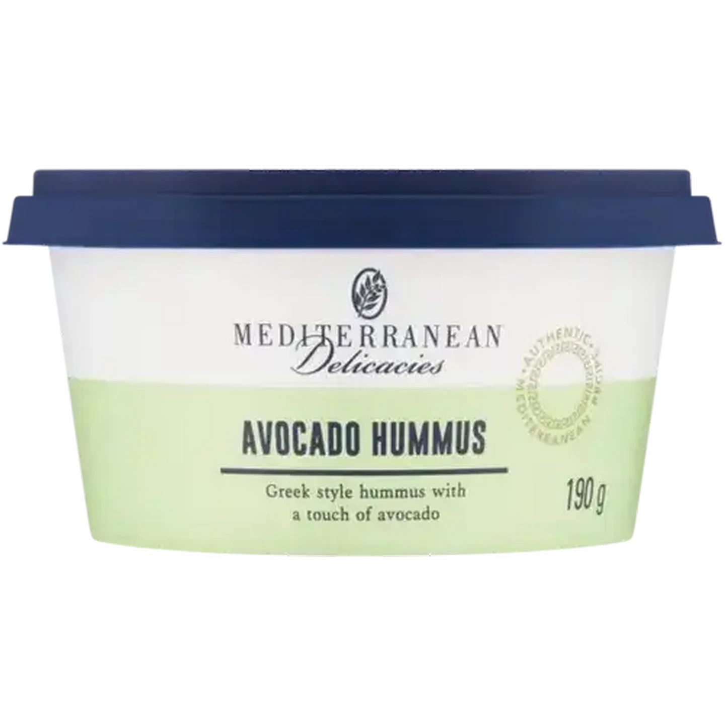 Image of Mediterranean Delicacies Humus Avocado Dip 190g