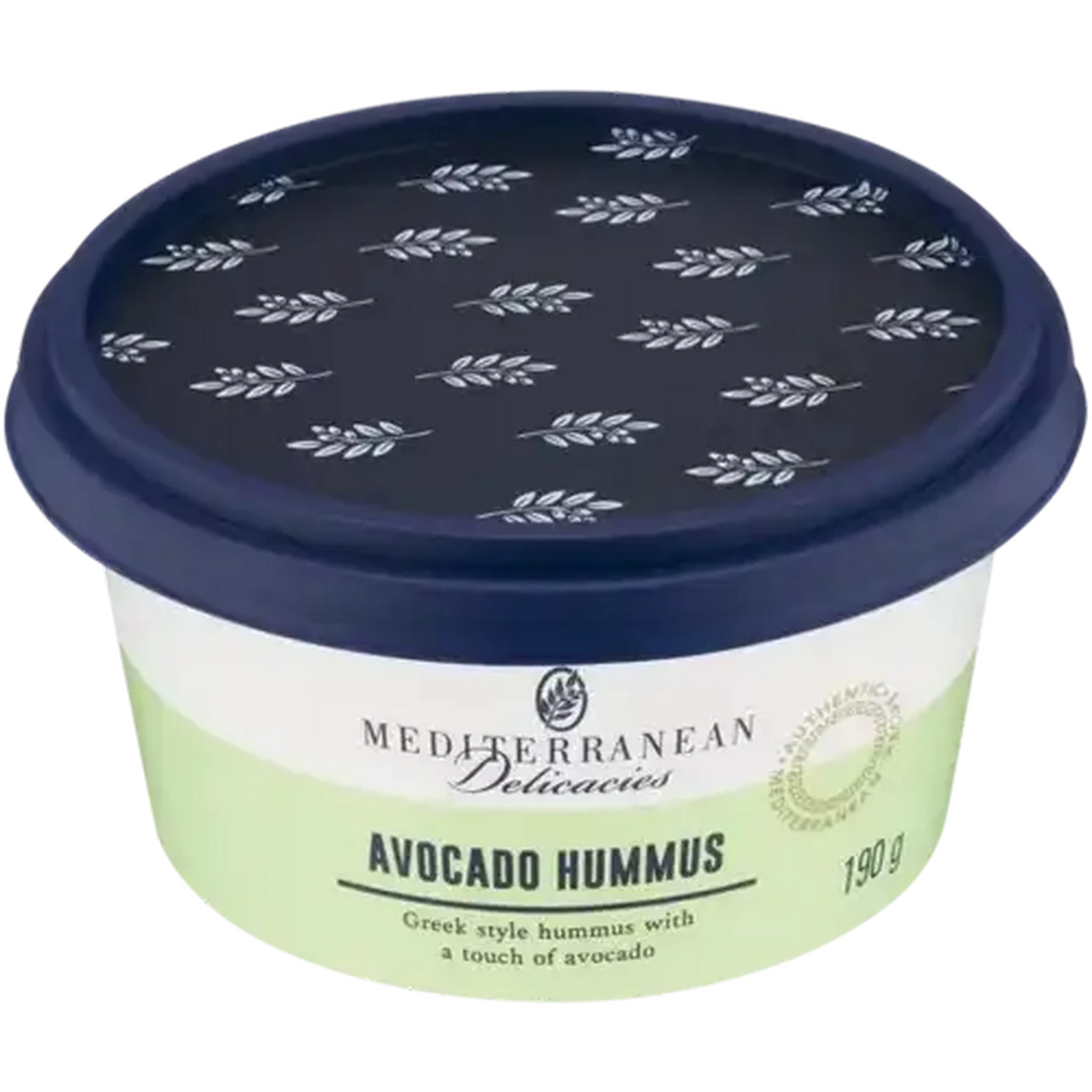 Image of Mediterranean Delicacies Humus Avocado Dip 190g