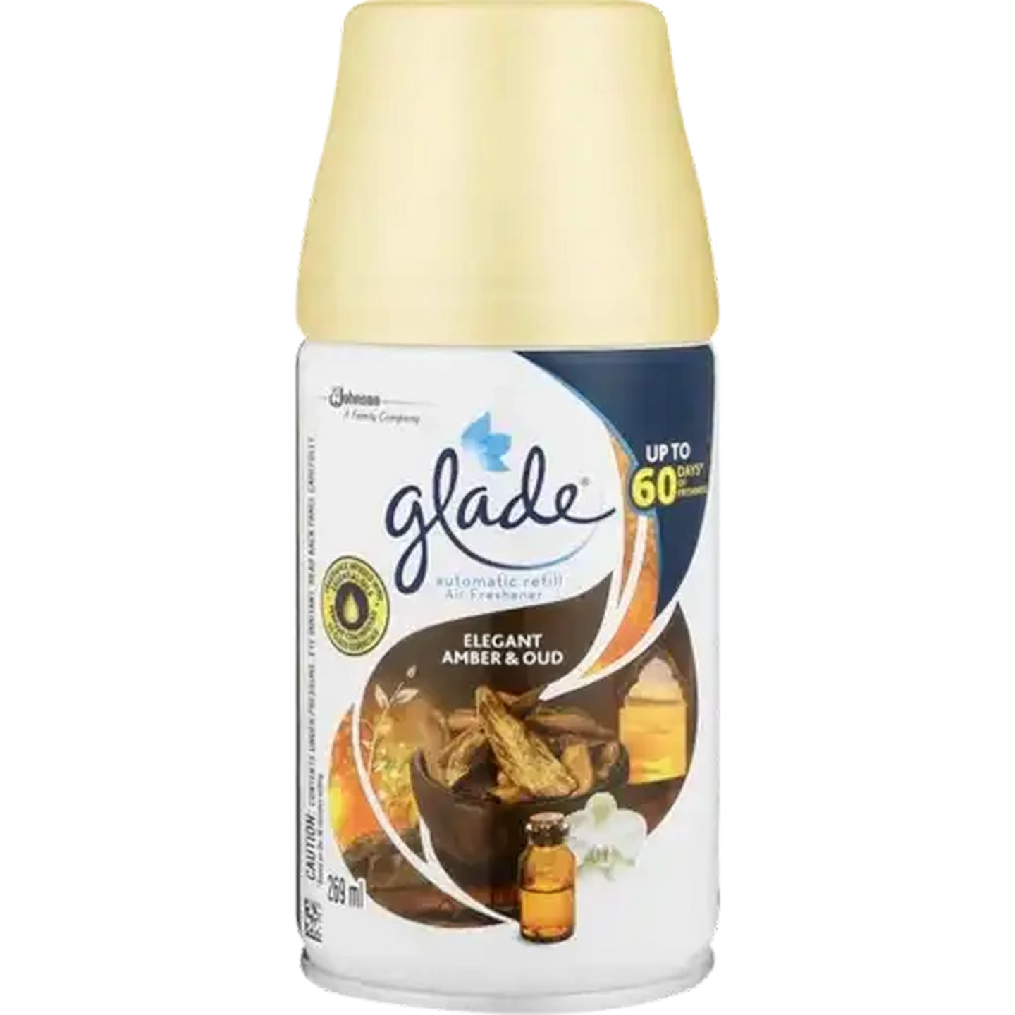 Image of Glade Amber & Oude Scented Automatic Air Freshener Refill 269ml