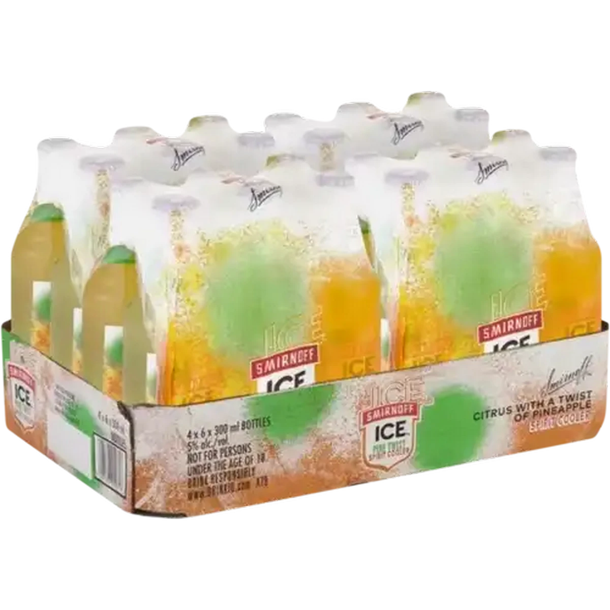 Checkers Sixty60 | Smirnoff Ice Pine Twist Spirit Cooler 24 x 300ml