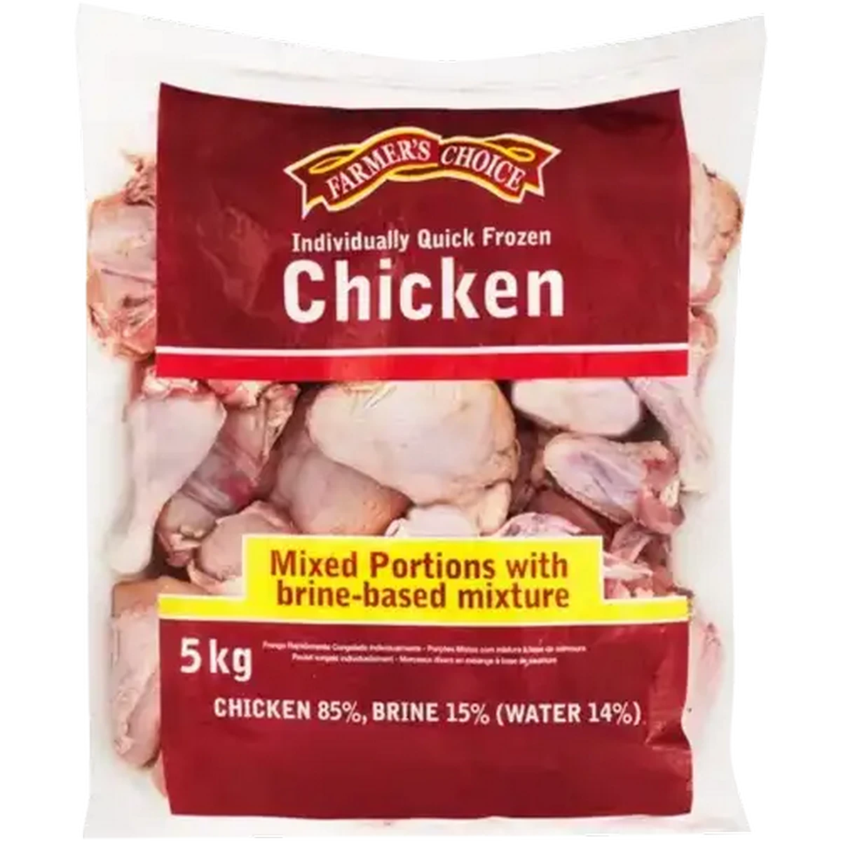 Checkers Sixty60 | Farmer's Choice Frozen Chicken Mixed Portions 5kg