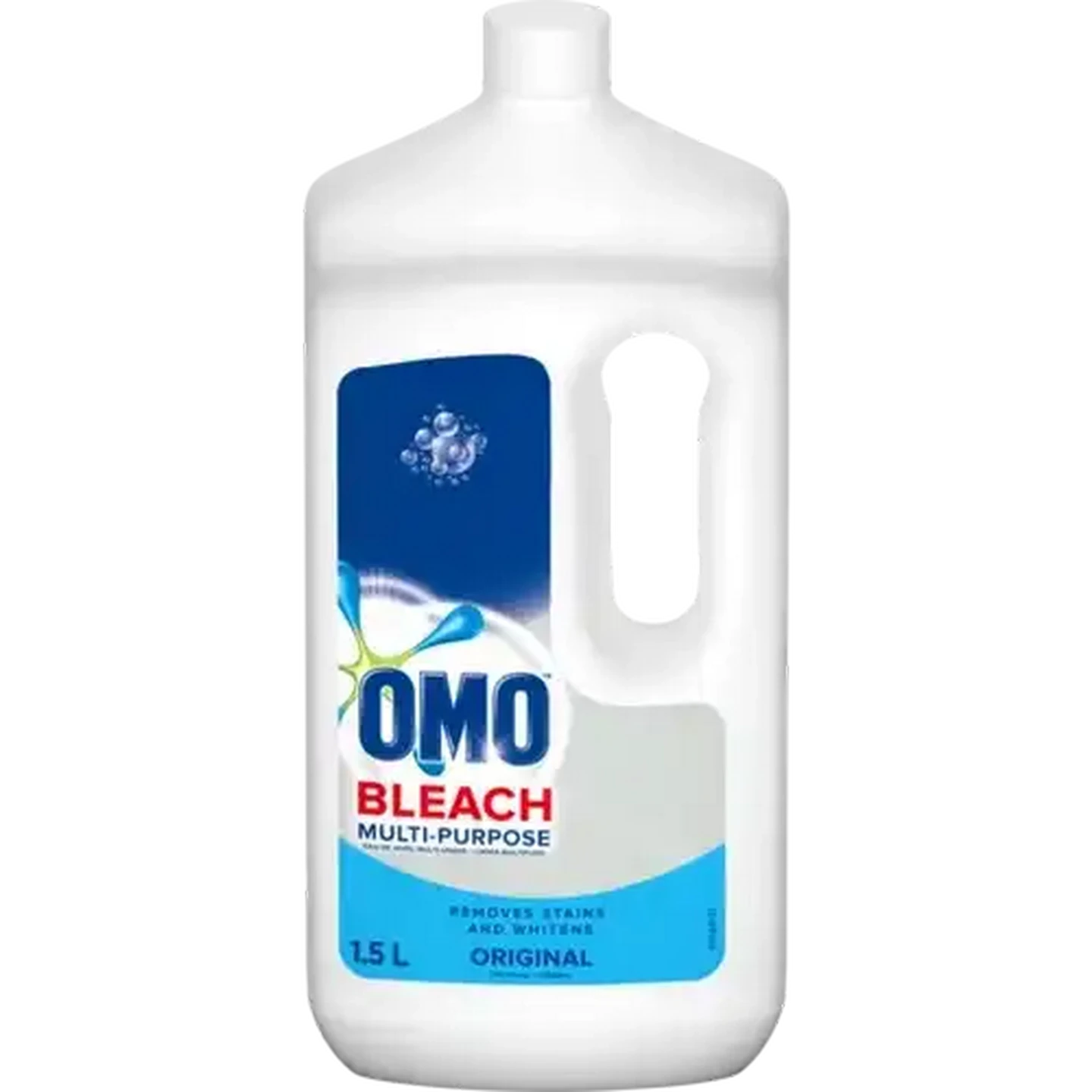 Image of OMO Original Multipurpose Stain Removal Bleach Cleaner 1.5L