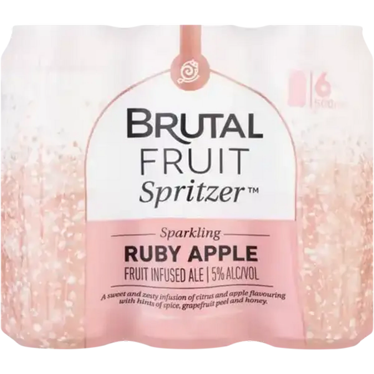 Checkers Sixty60 | Brutal Fruit Ruby Apple Spritzer 6 x 500ml