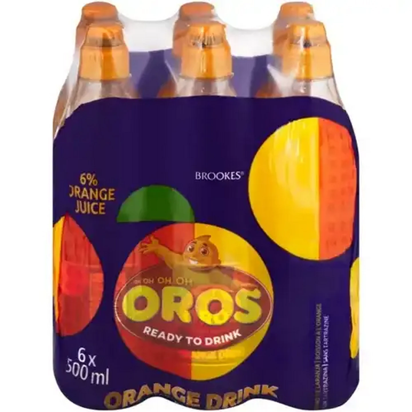 Image of Oros Orange Drink 6 x 500ml