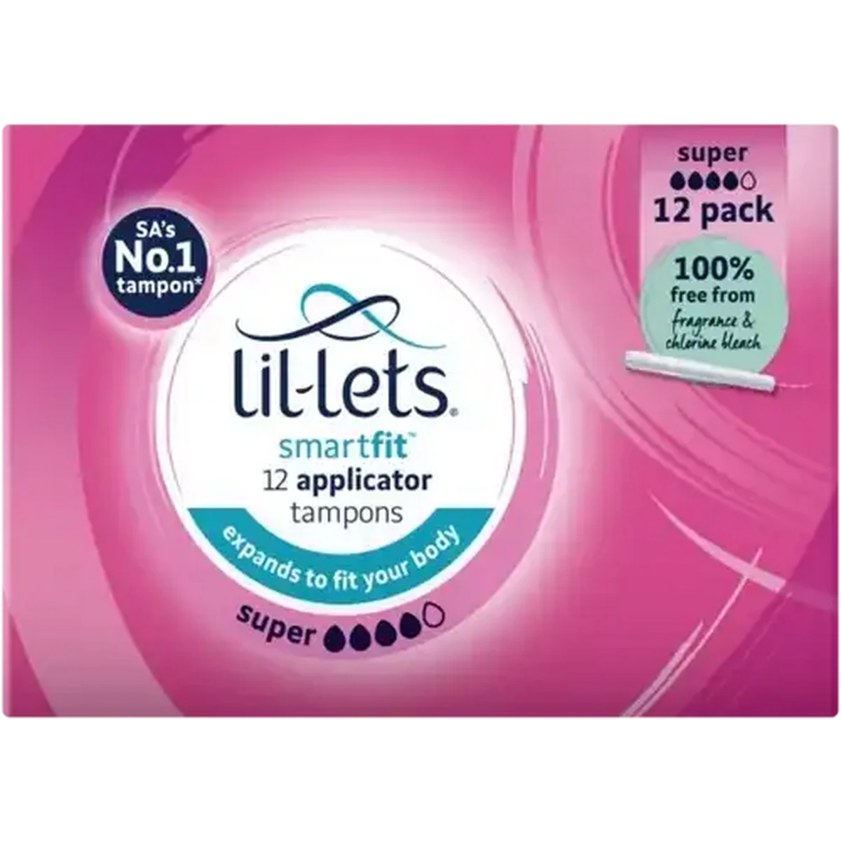 Checkers Sixty60 | Lil-Lets Smartfit Super Applicator Tampons 12 Pack