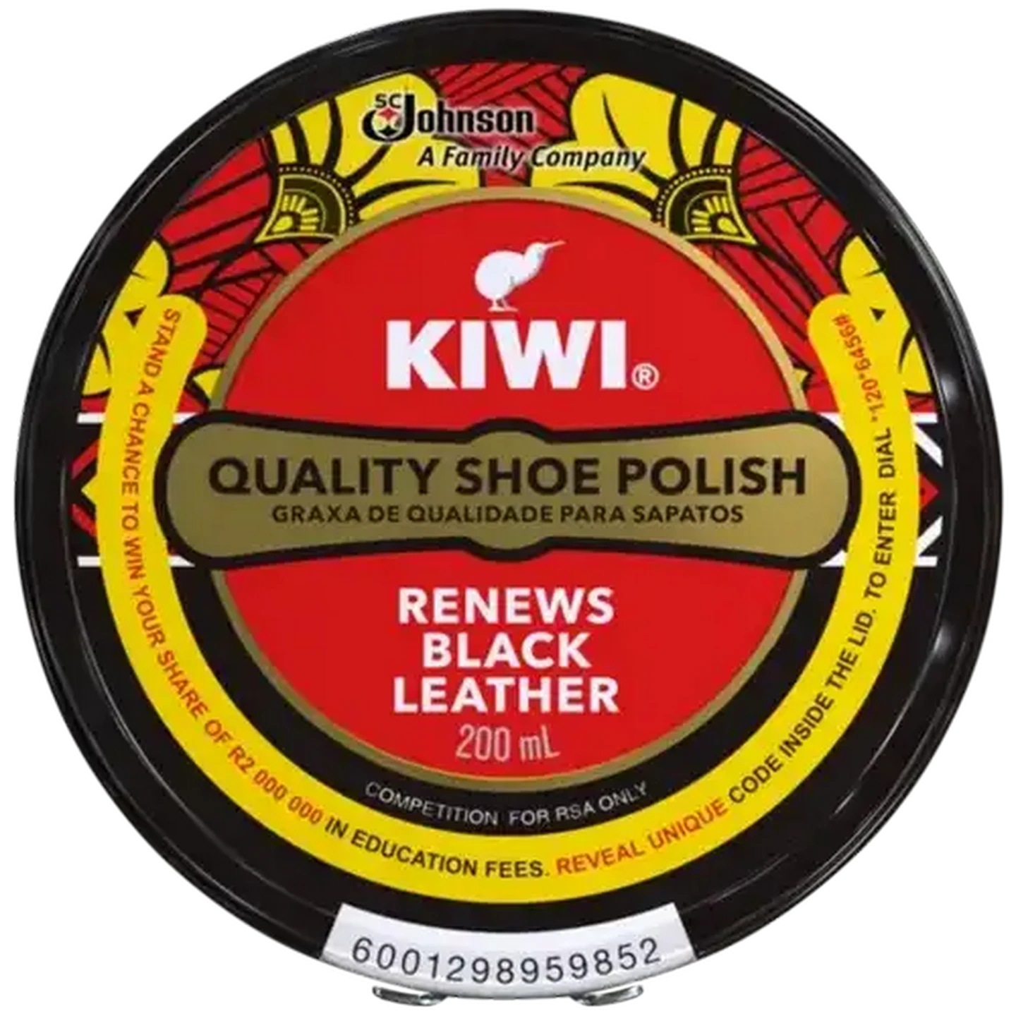 Image of Kiwi Quality Black Shoe Polish 200ml