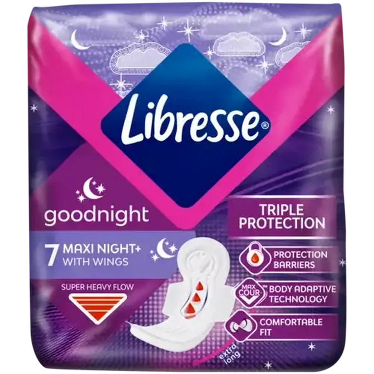 Checkers Sixty60 | Libresse Super Heavy Flow Maxi Night+ Sanitary