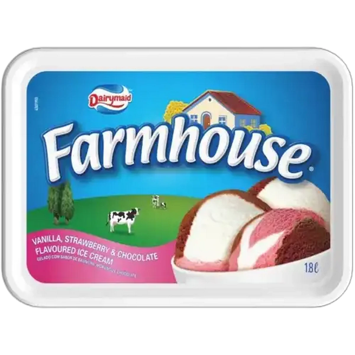 Checkers Sixty60 | Dairymaid Farmhouse Neapolitan Flavoured Ice