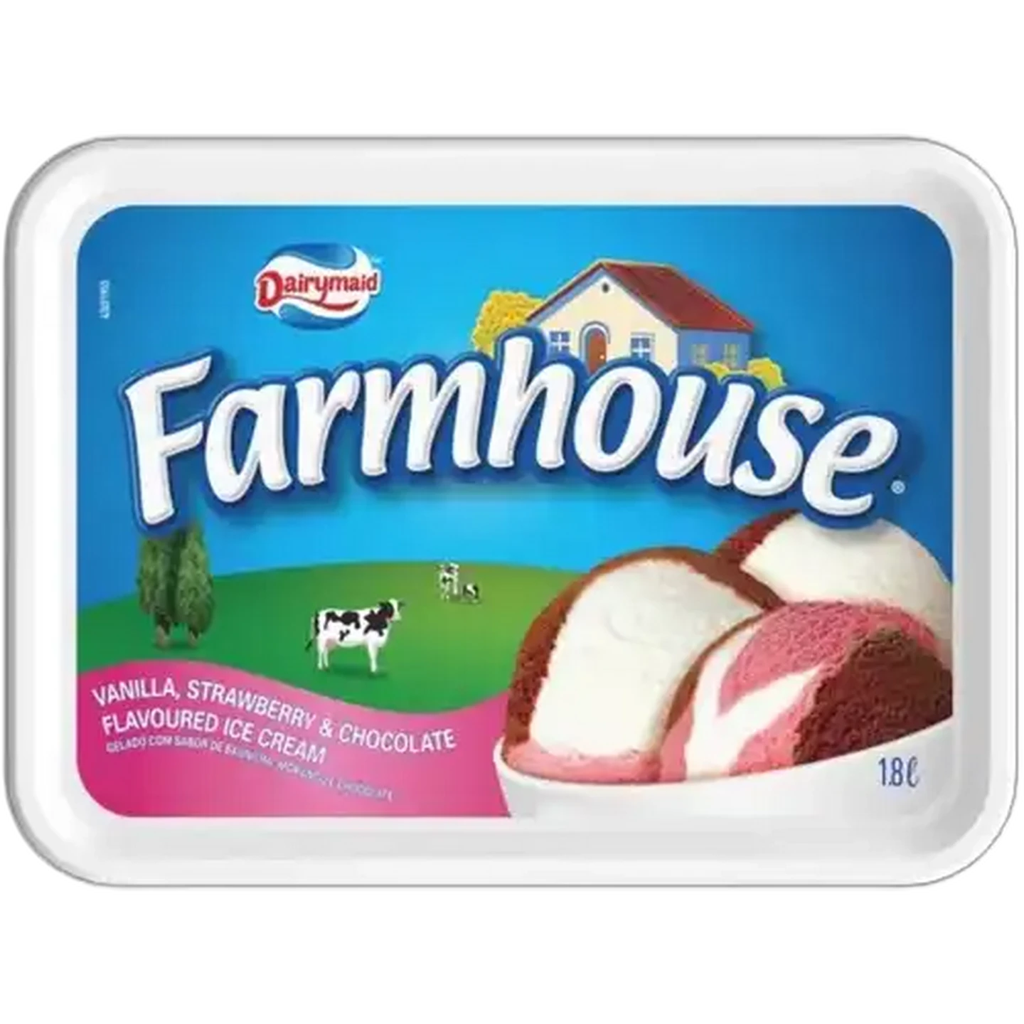 Checkers Sixty60 | Dairymaid Farmhouse Neapolitan Flavoured Ice