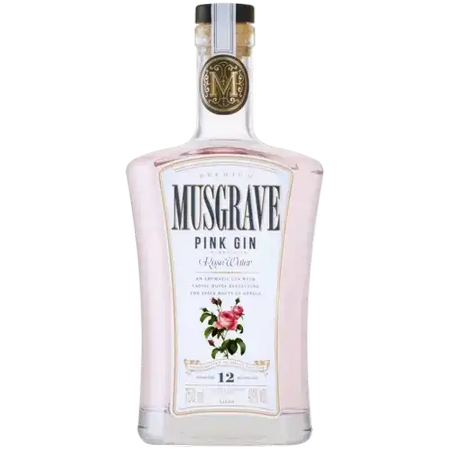 Image of Musgrave Premium Pink Gin Bottle 750ml