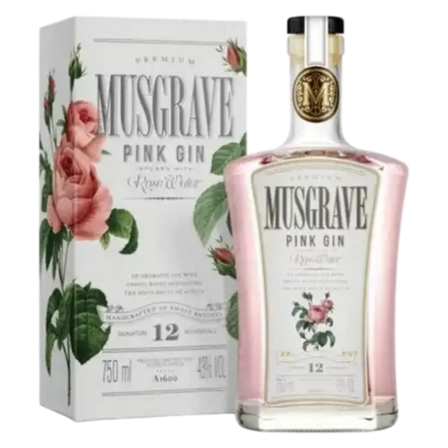 Image of Musgrave Premium Pink Gin Bottle 750ml