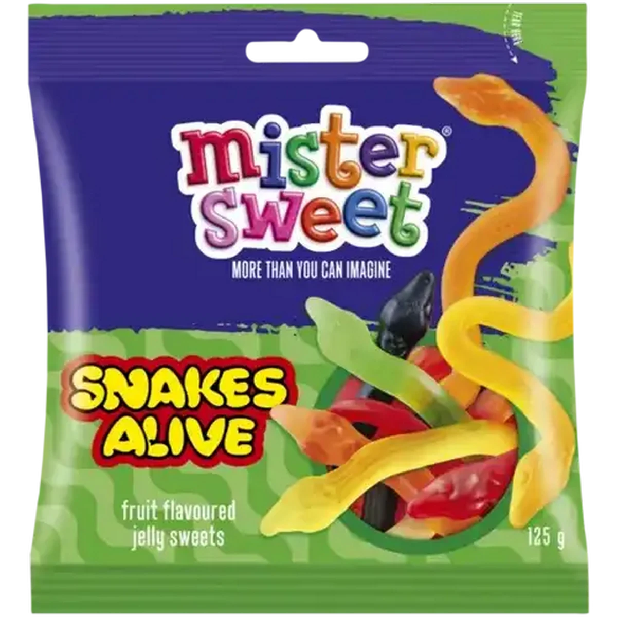 Checkers Sixty60 | Mister Sweet Snakes Alive 125g