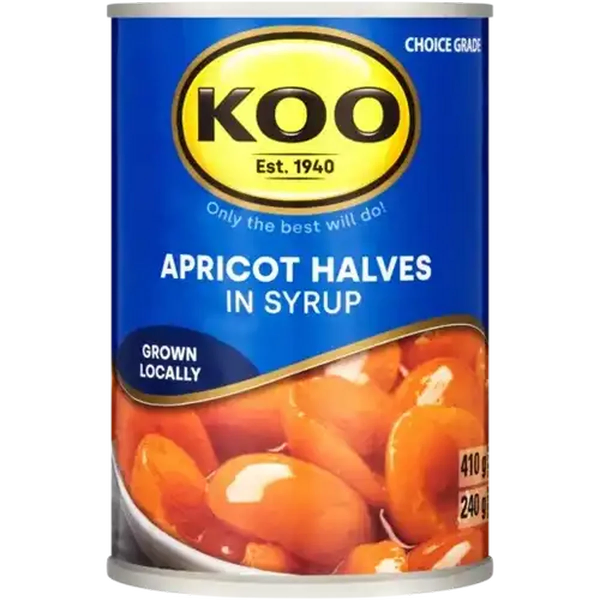 Checkers Sixty60 | KOO Apricot Halves in Syrup 410g