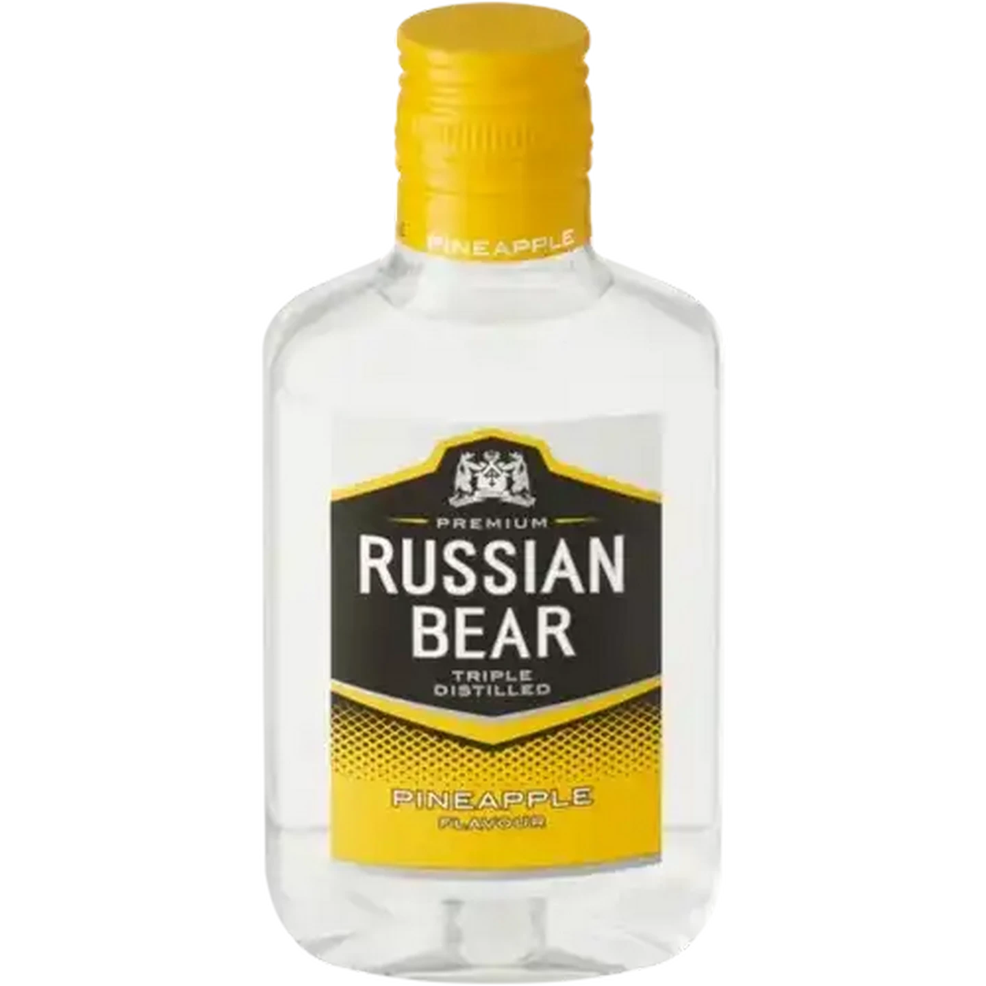 Image of Russian Bear Pineapple Flavour Premium Vodka Bottle 200ml