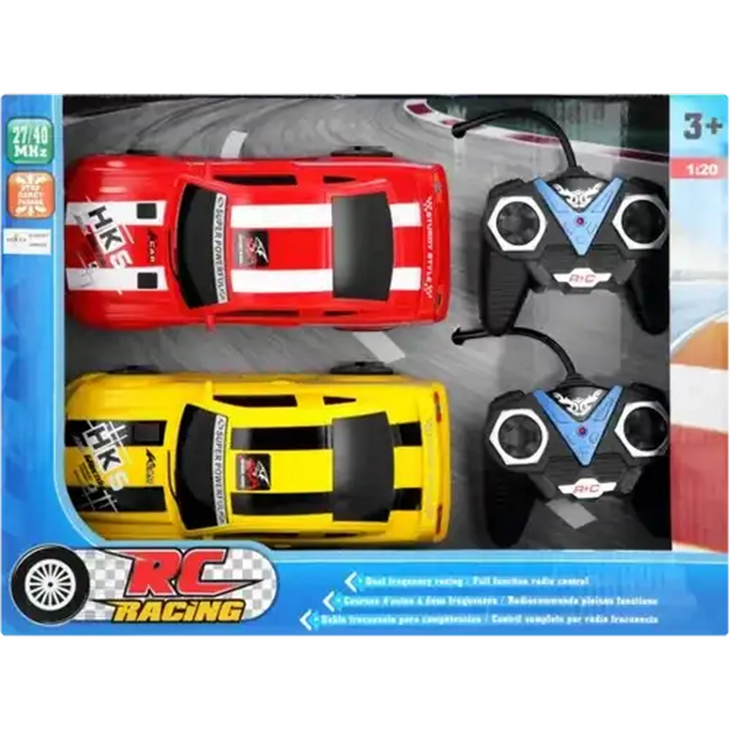 Checkers Sixty60 | Racing Remote Control Racing Car Set Twin Pack