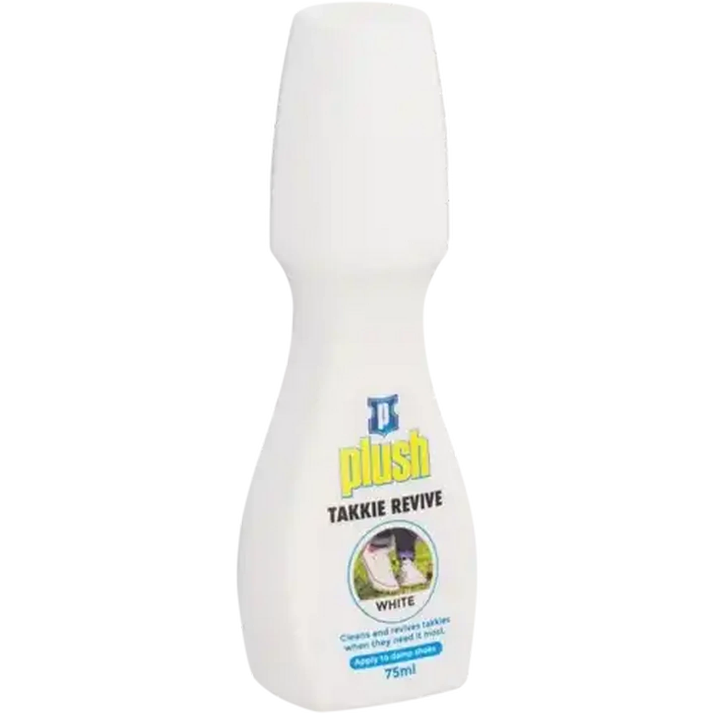 Image of Plush Takkie White Liquid Shoe Polish 75ml