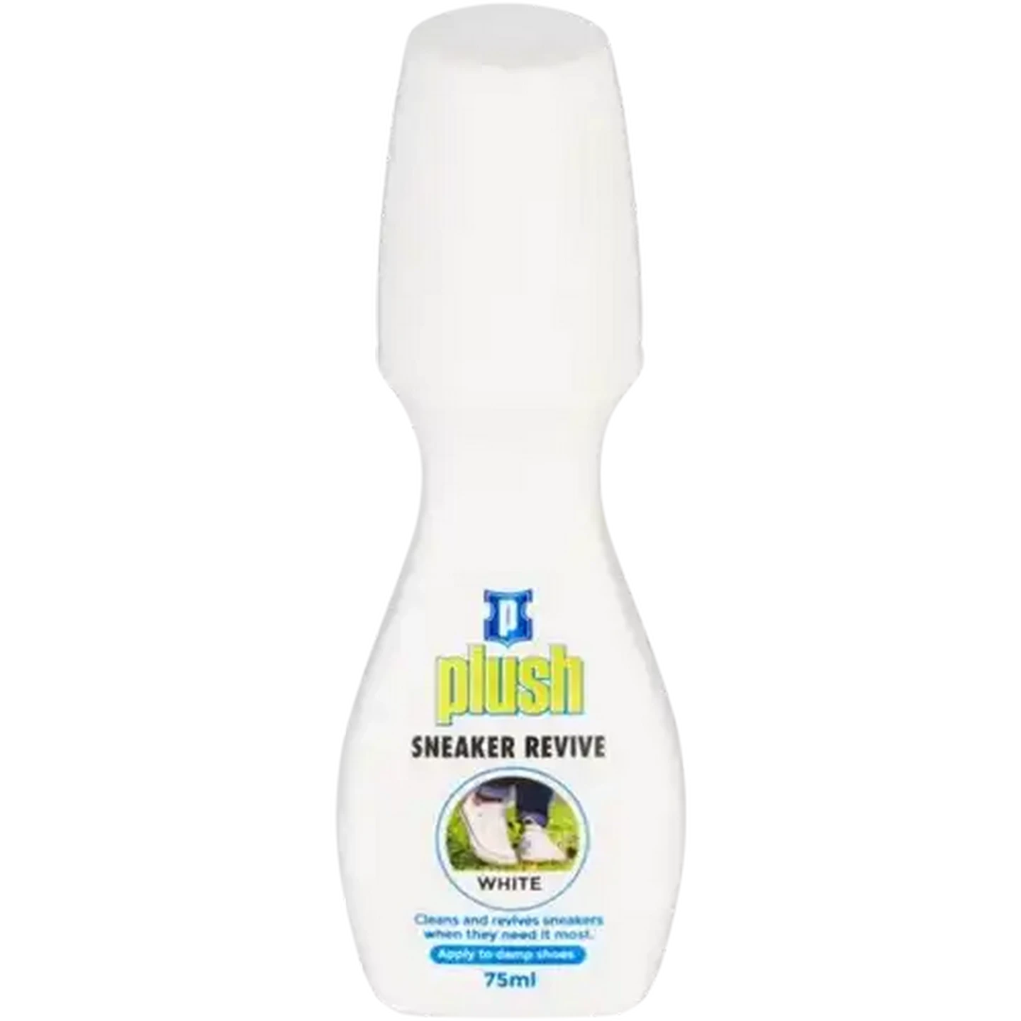 Image of Plush Takkie White Liquid Shoe Polish 75ml