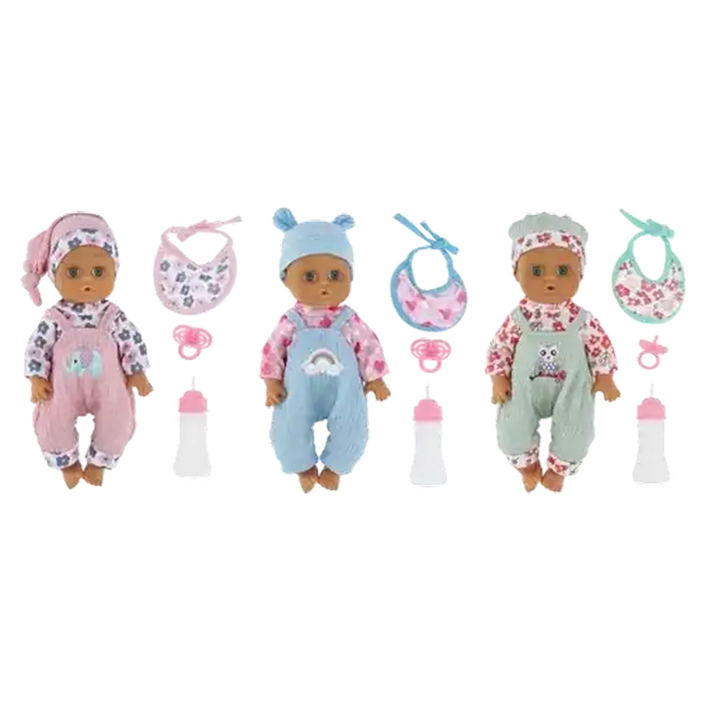 Image of Cuddly Baby Little Lucy Drink & Wet Doll 30cm (Design May Vary)