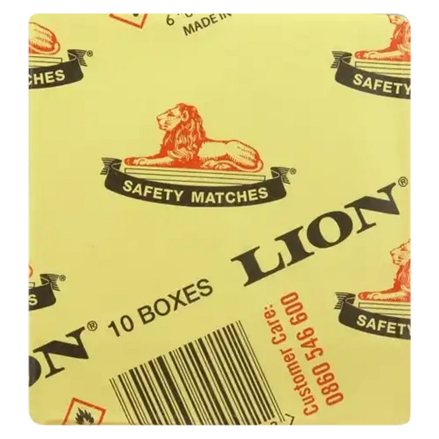 Image of Lion Safety Matches 10 Pack