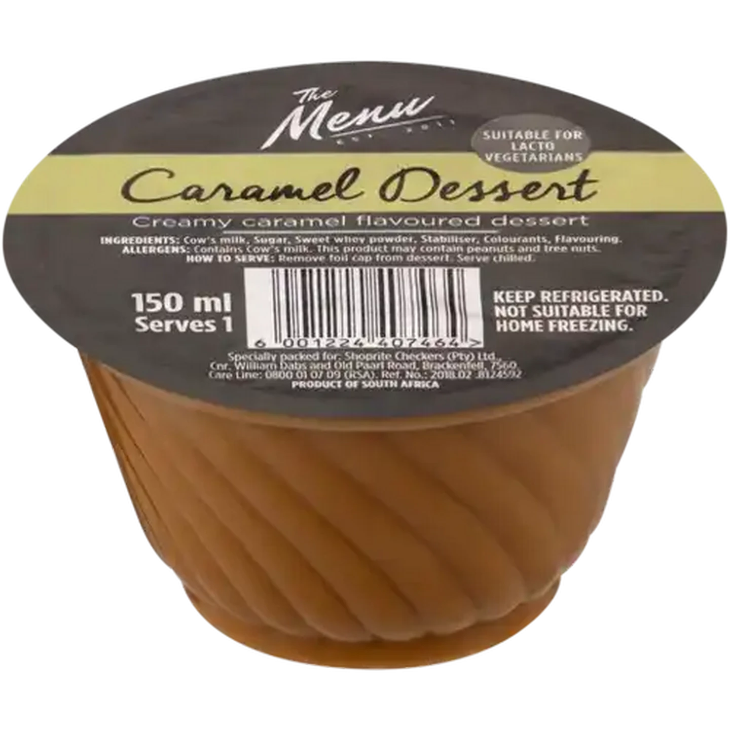 Checkers Sixty60 | The Menu Caramel Dessert 150ml