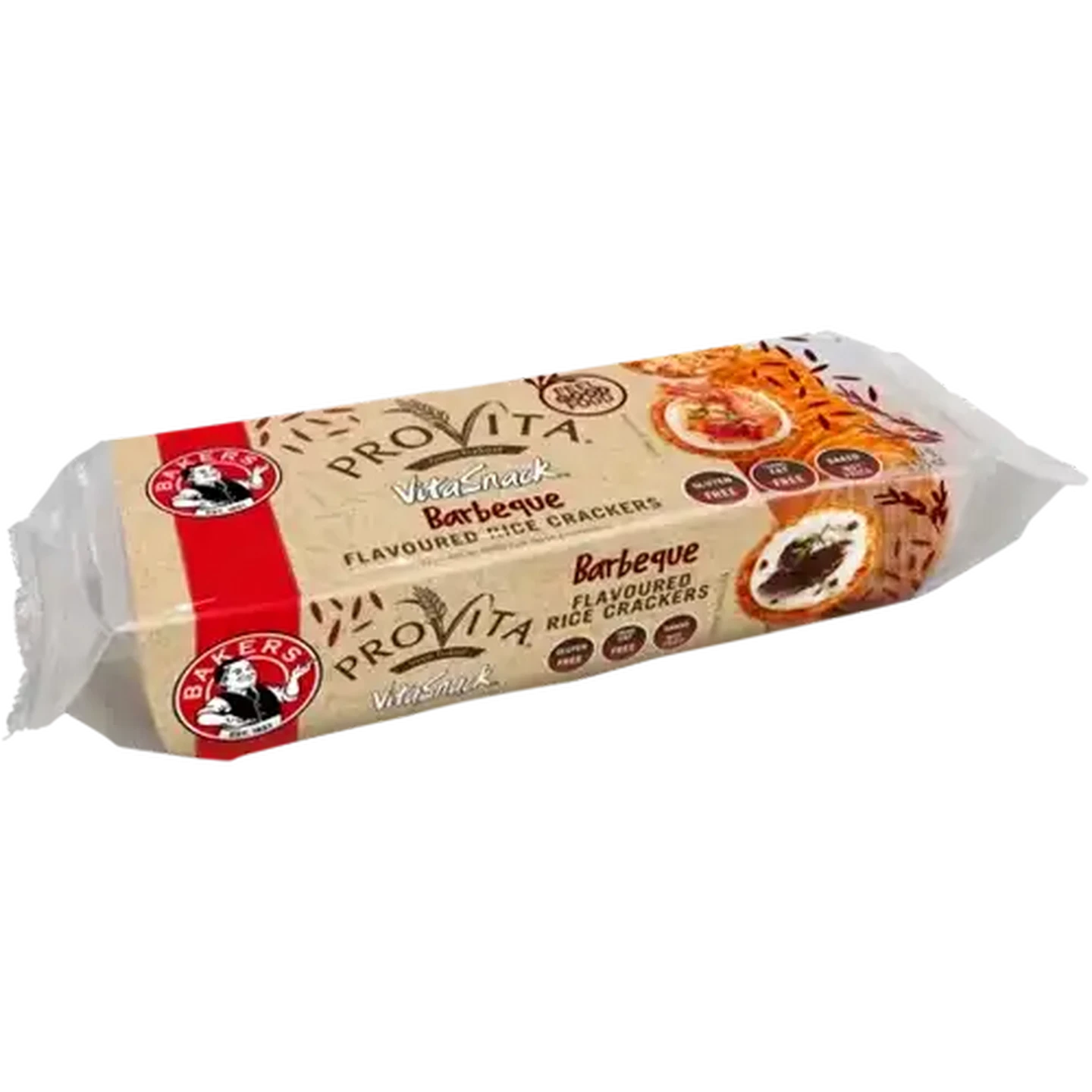 Image of Provita VitaSnack Barbeque Flavoured Rice Crackers 100g