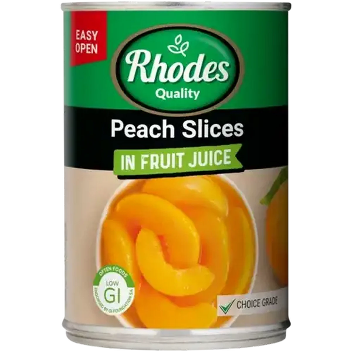 Shoprite ZA | Rhodes Quality Peach Slices in Fruit Juice 410g