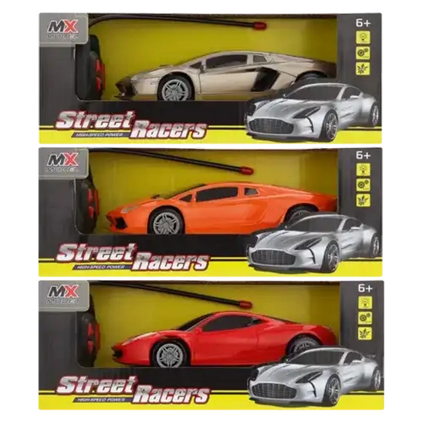 Checkers Sixty60 | Street Racers Small Remote Control Car (Type