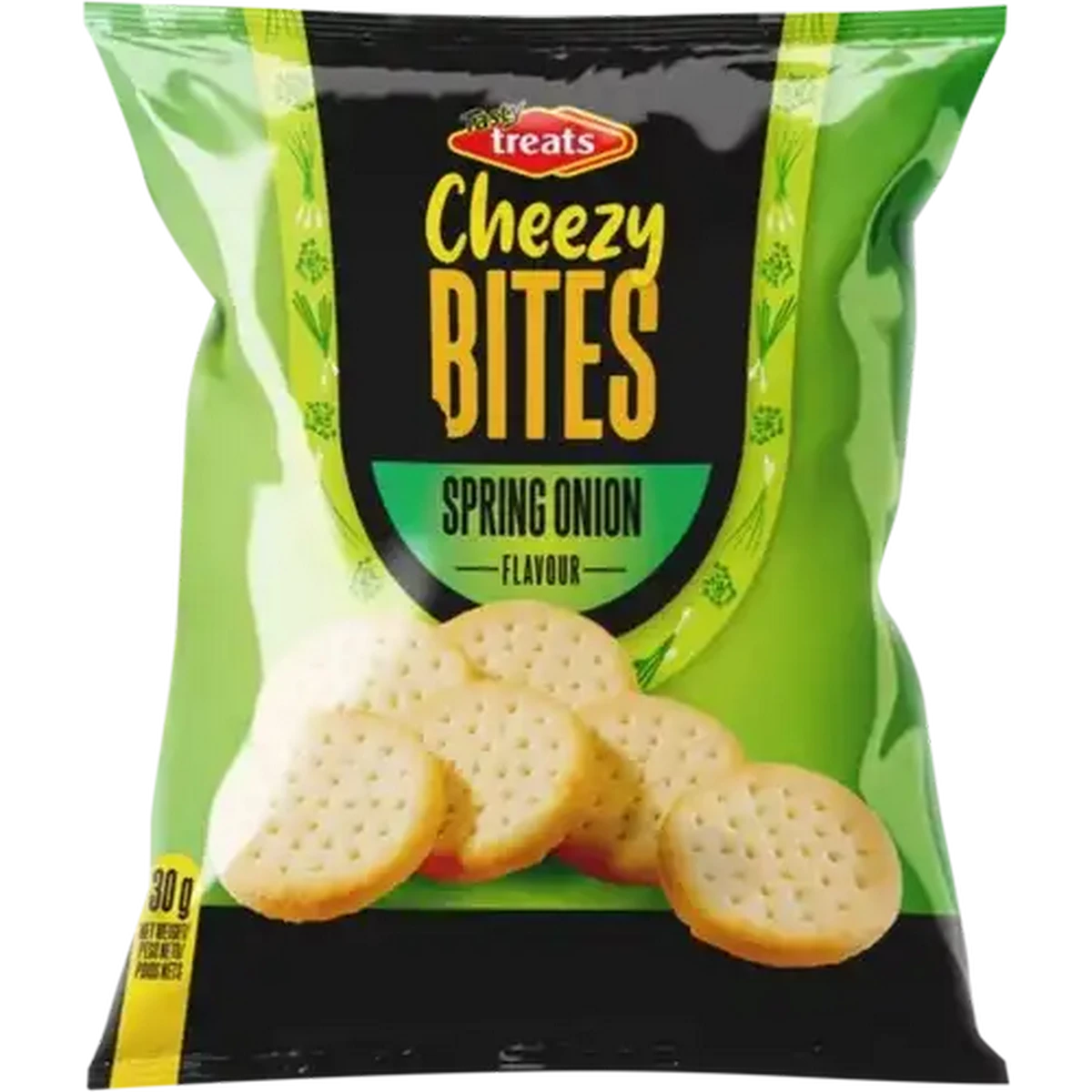 サツマイモ Checkers Sixty60 | Tasty Treats Cheezy Bites Spring Onion Flavour