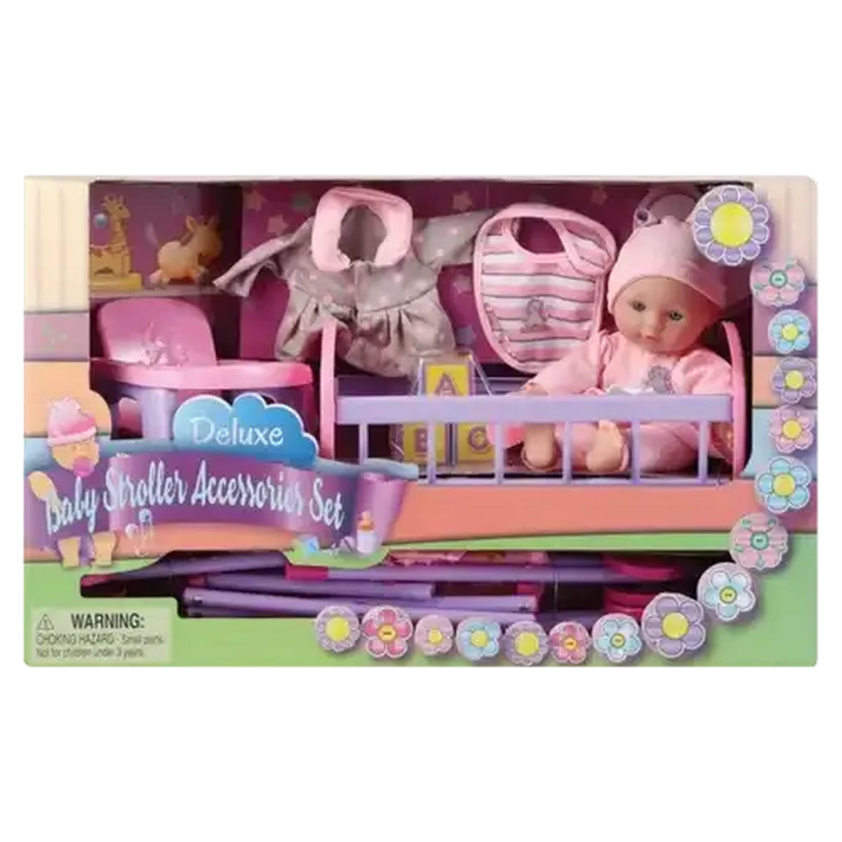 Checkers Sixty60 | Kid's Concept Deluxe Baby Stroller Accessories Set