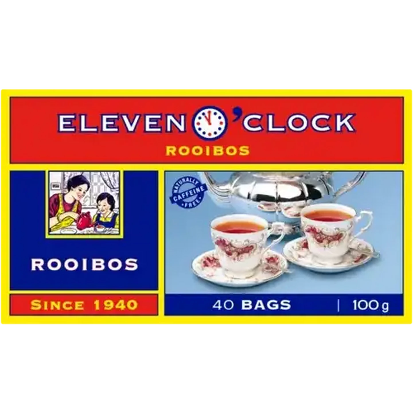 Checkers Sixty60 | Eleven 0'Clock Rooibos Tea Bags 40 Pack