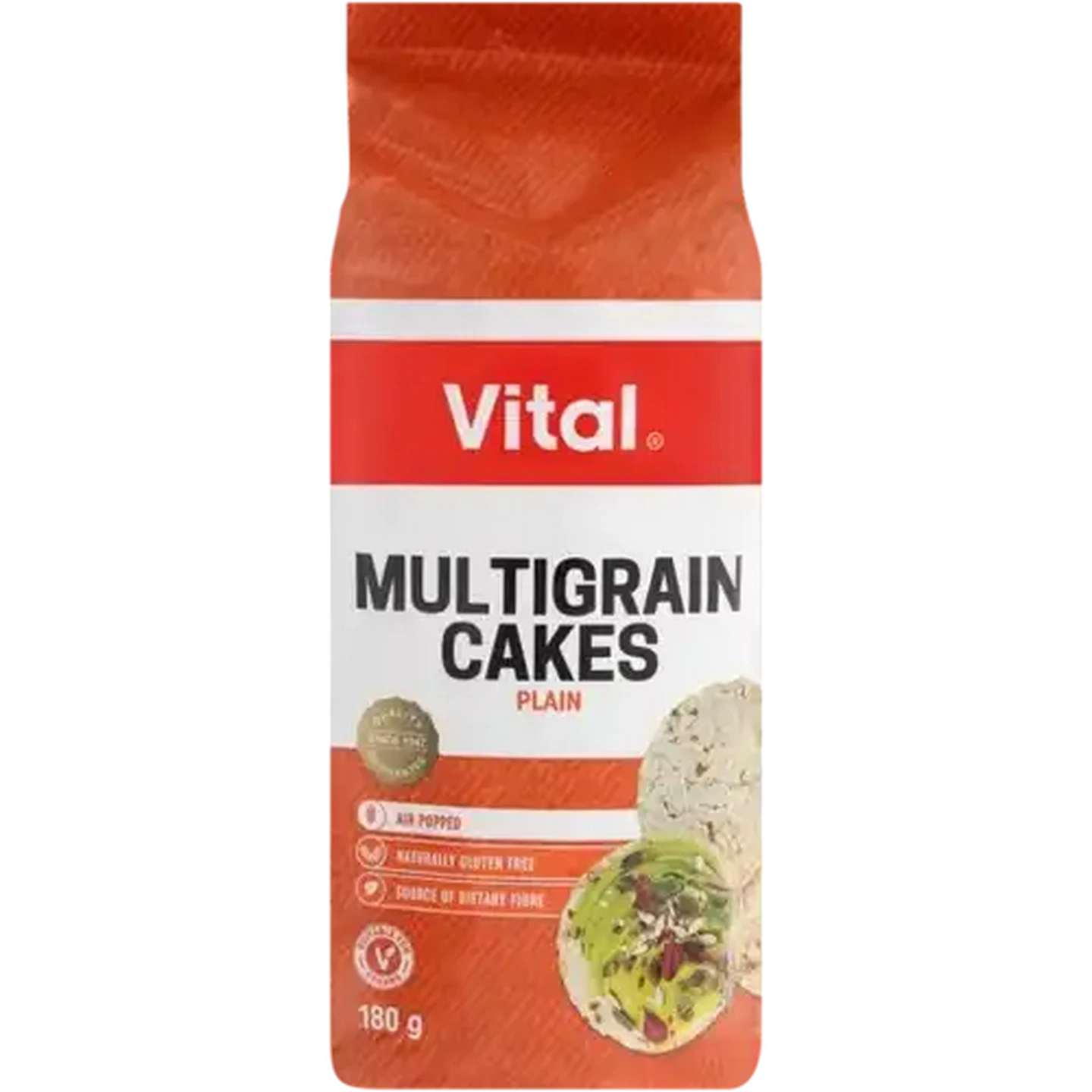 Image of Vital Original Plain Multigrain Cakes Bag 180g