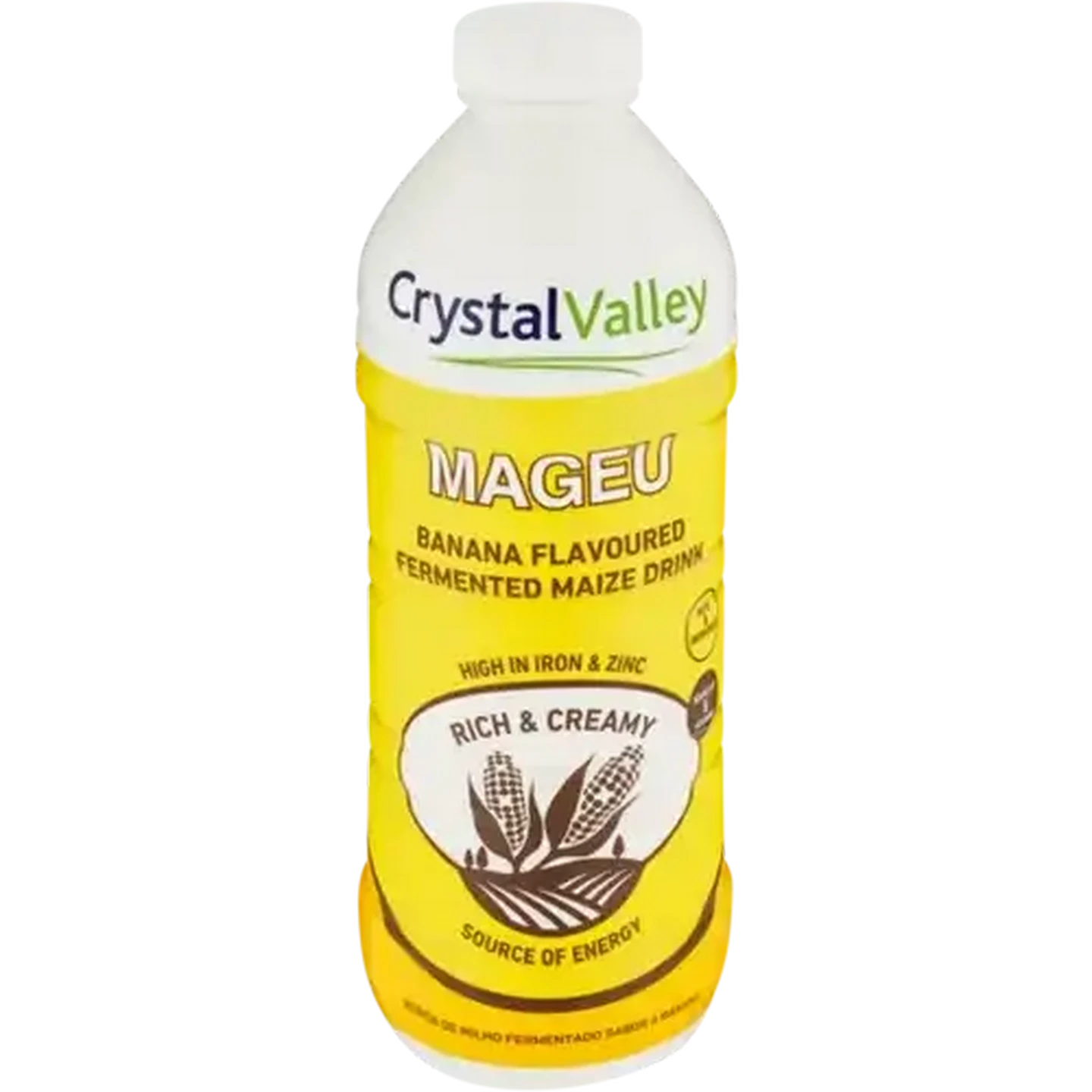 Image of Crystal Valley Banana Flavoured Mageu Fermented Maize Drink 1L