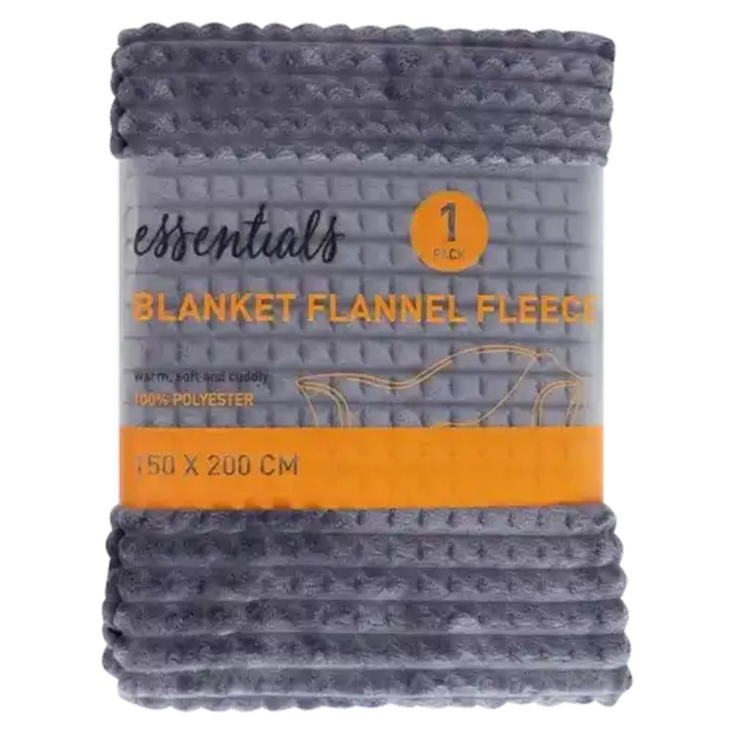 Image of Essentials Flannel Fleece Blanket 150 x 200cm