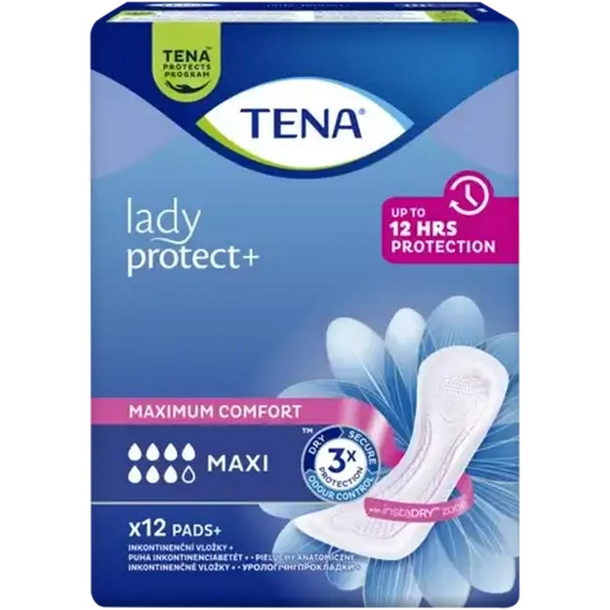 Checkers Sixty60 | TENA Lady Maxi Protect+ Incontinence Pads 12 Pack