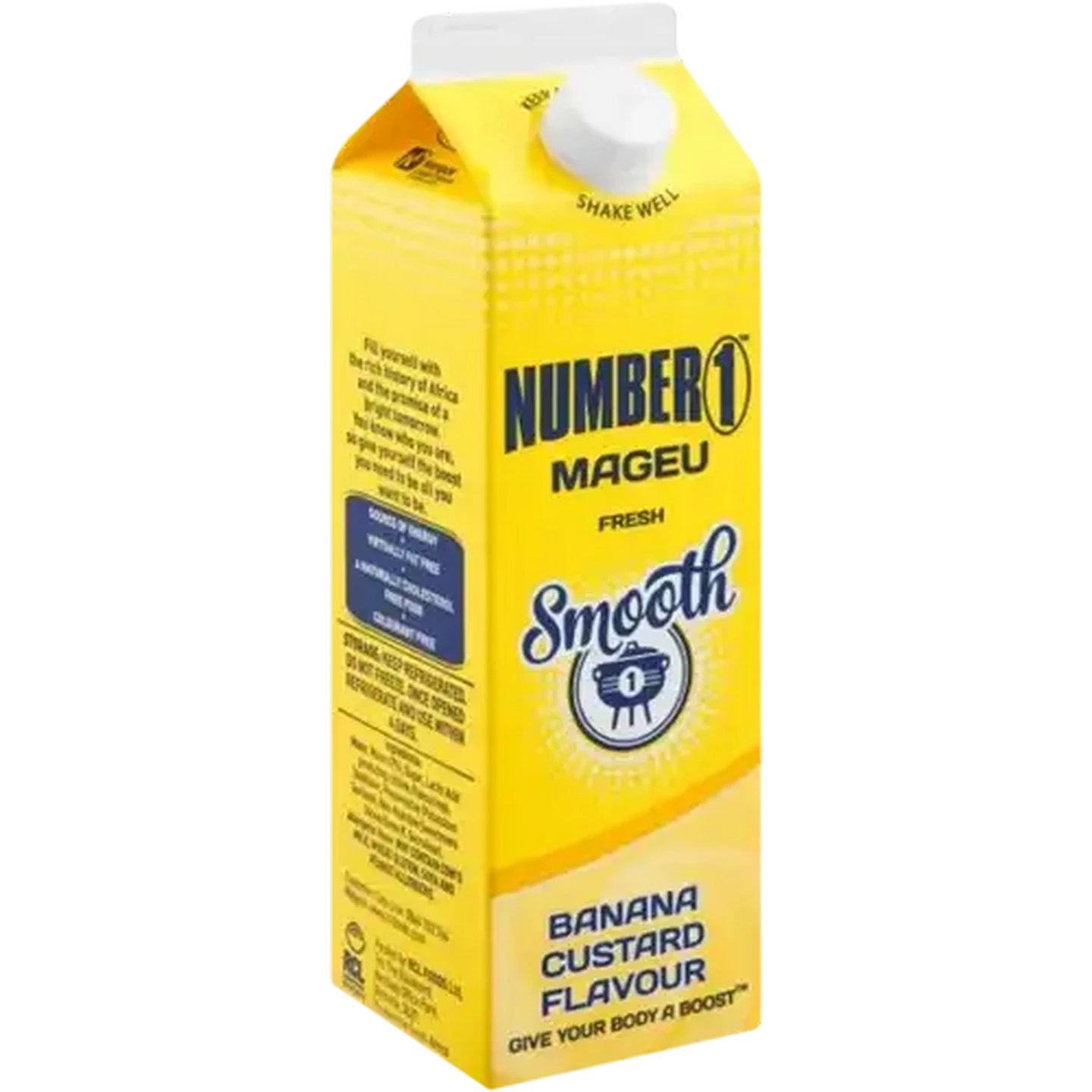 Image of Number 1 Smooth Banana Custard Flavoured Mageu 1L
