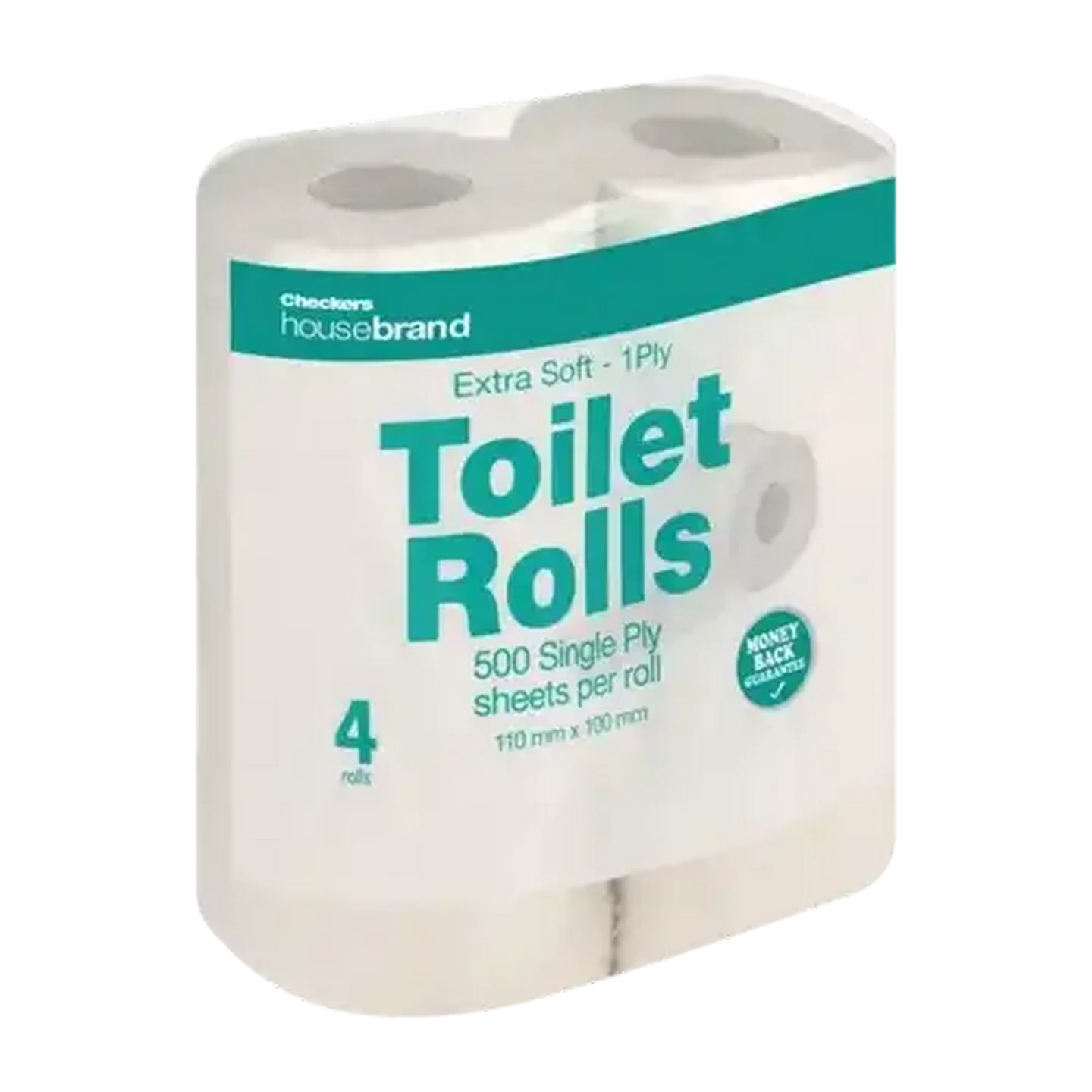 Checkers Sixty60 | Checkers Housebrand 1 Ply Toilet Paper 4 Pack