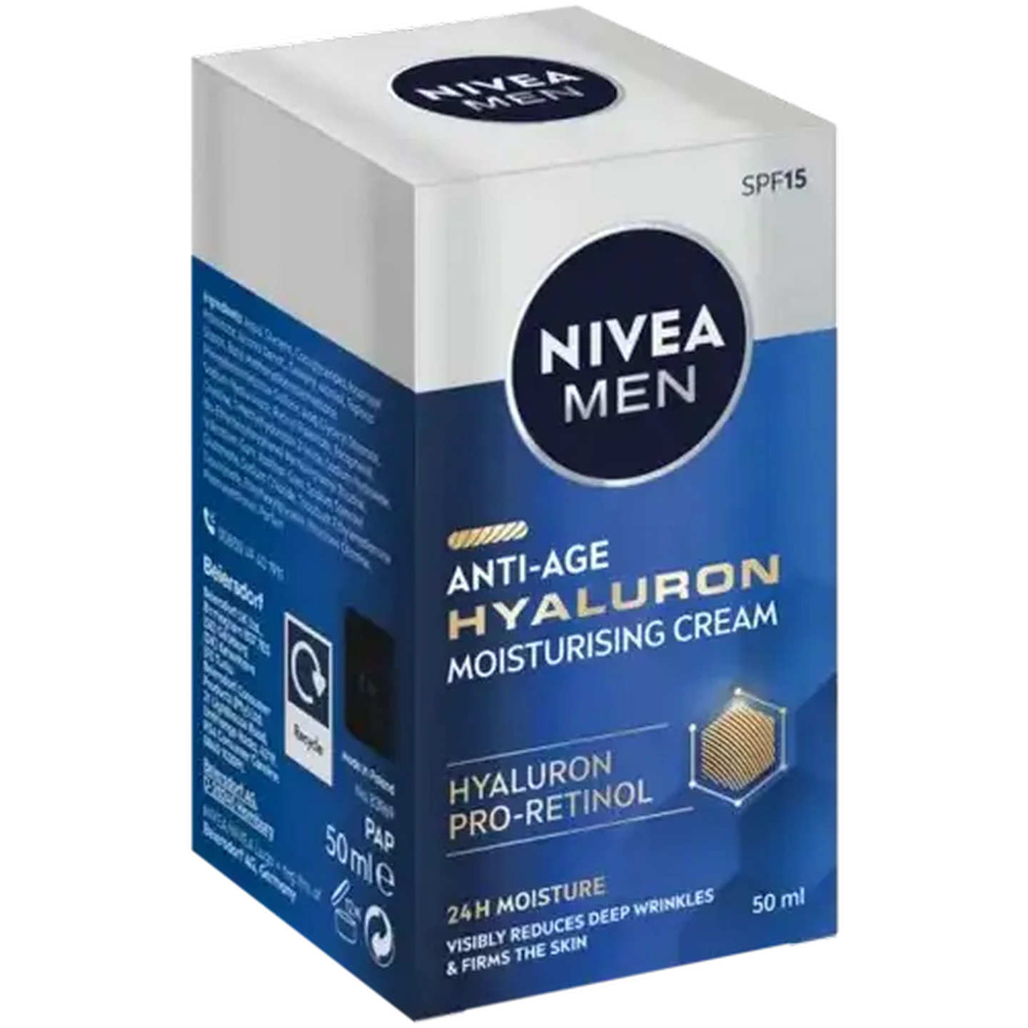 Checkers Sixty60 | NIVEA MEN SPF 15 Anti-Age Hyaluron Moisturising