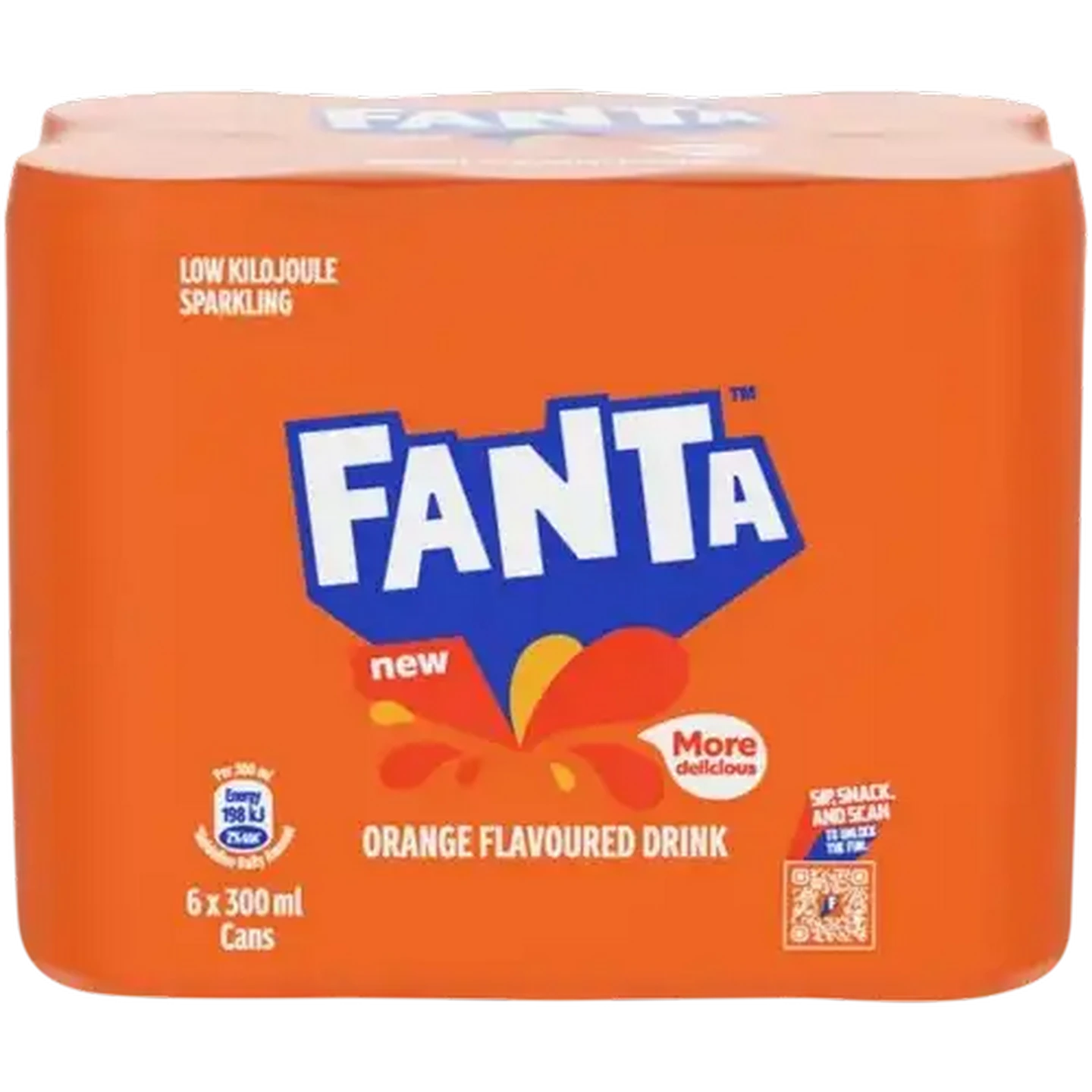 Shoprite ZA | Fanta Orange Flavoured Sparkling Soft Drink Cans 6 x