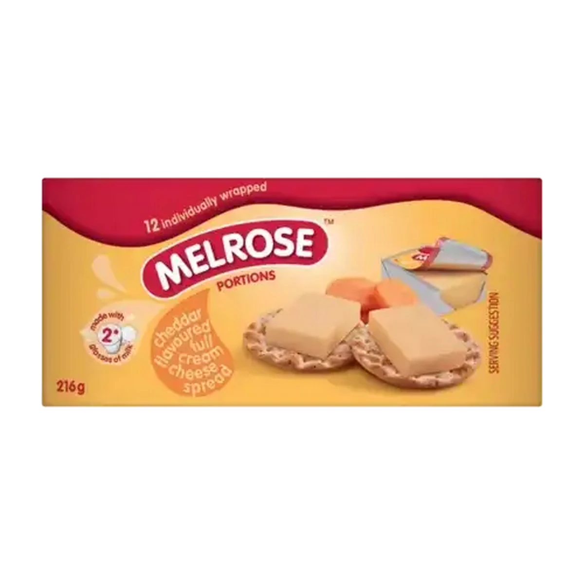 Checkers Sixty60 | Melrose Portions Cheddar Flavoured Full Cream