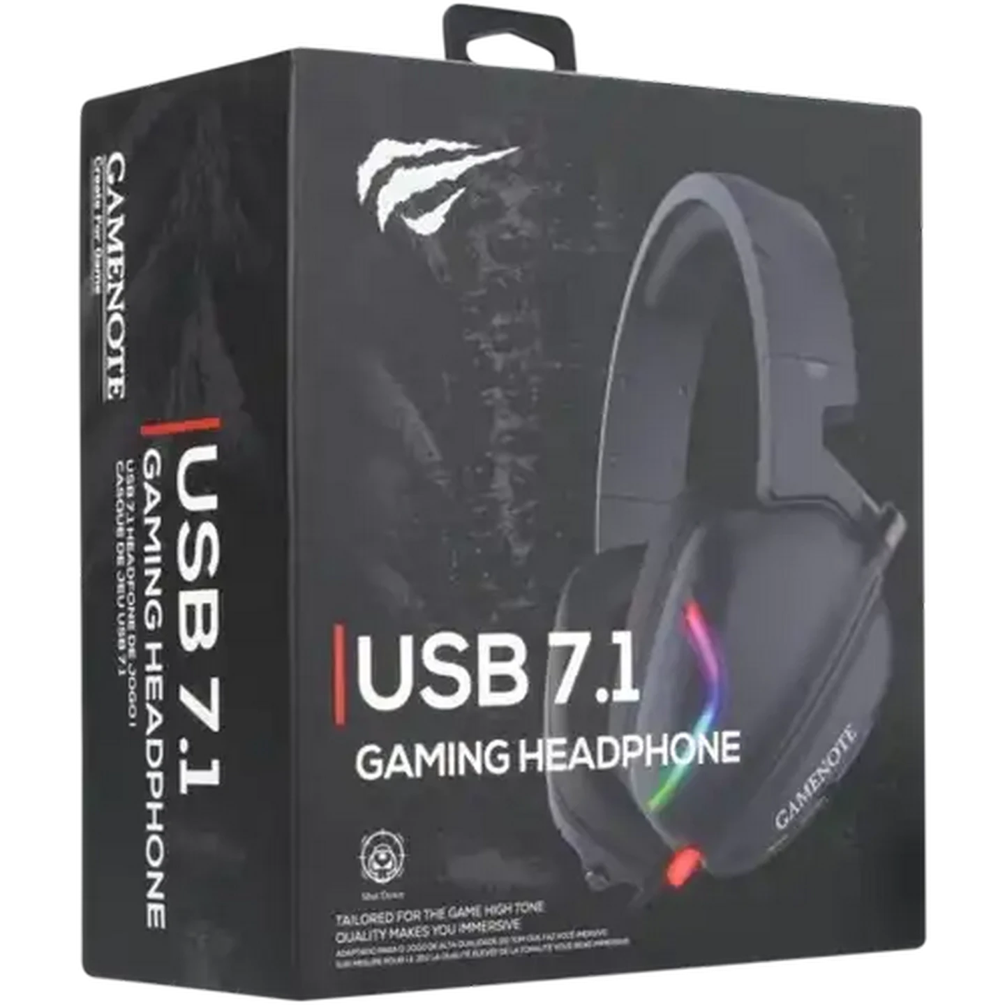 Image of HAVIT Gamenote 7.1 Channel USB-A Gaming Headphones