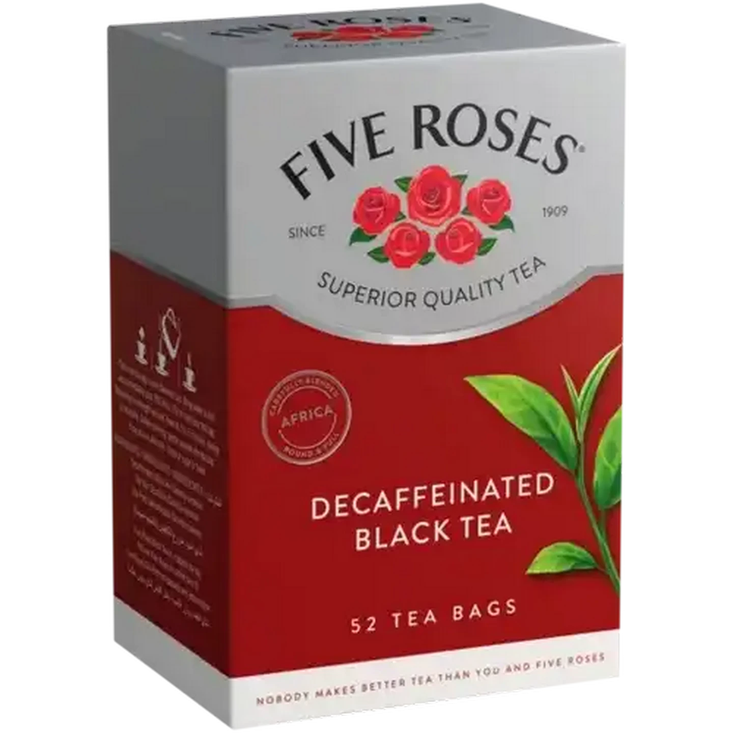 茶たんす Checkers Sixty60 | Five Roses Decaffeinated Black Tea Bags 52 Pack